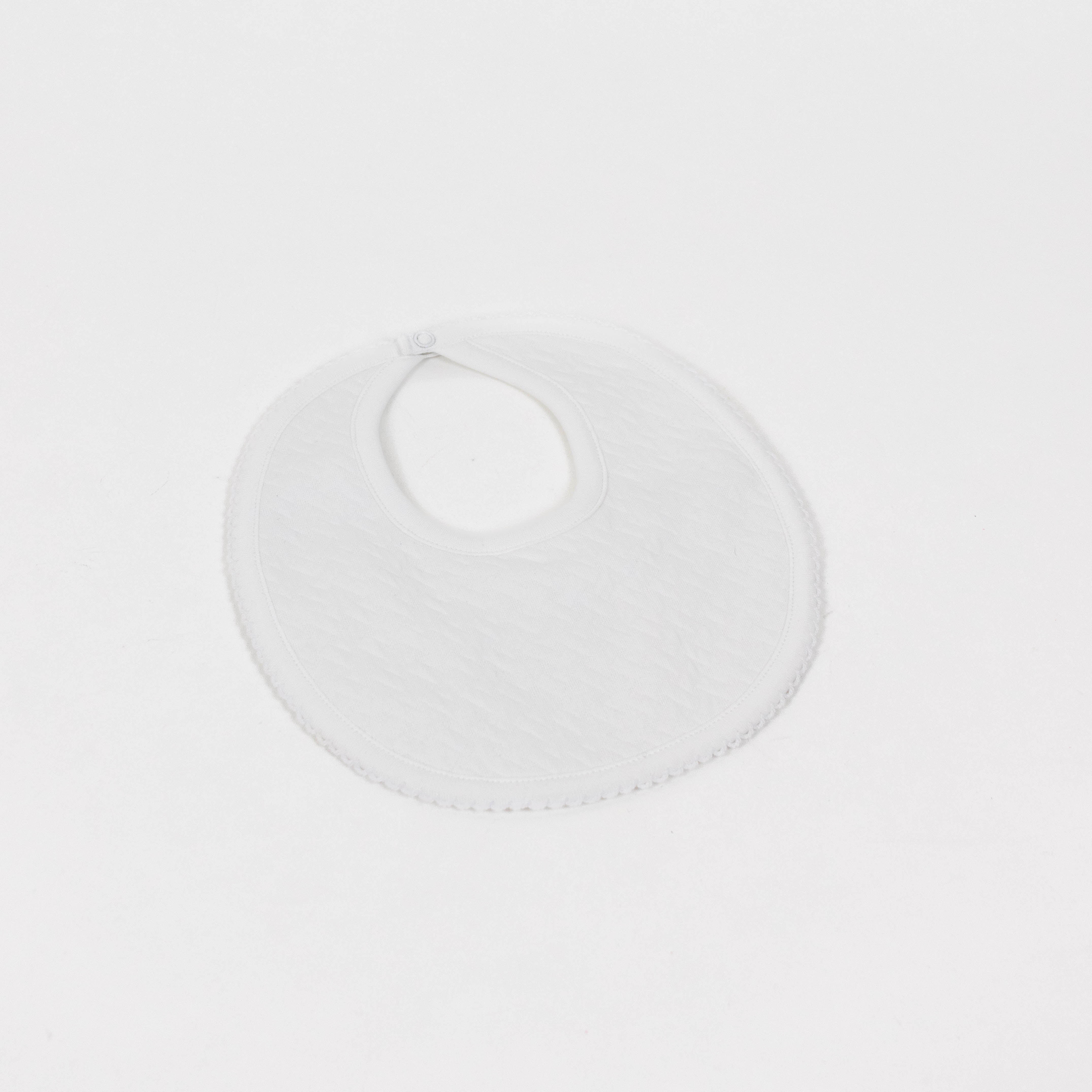 Basket Weave Baby Bib