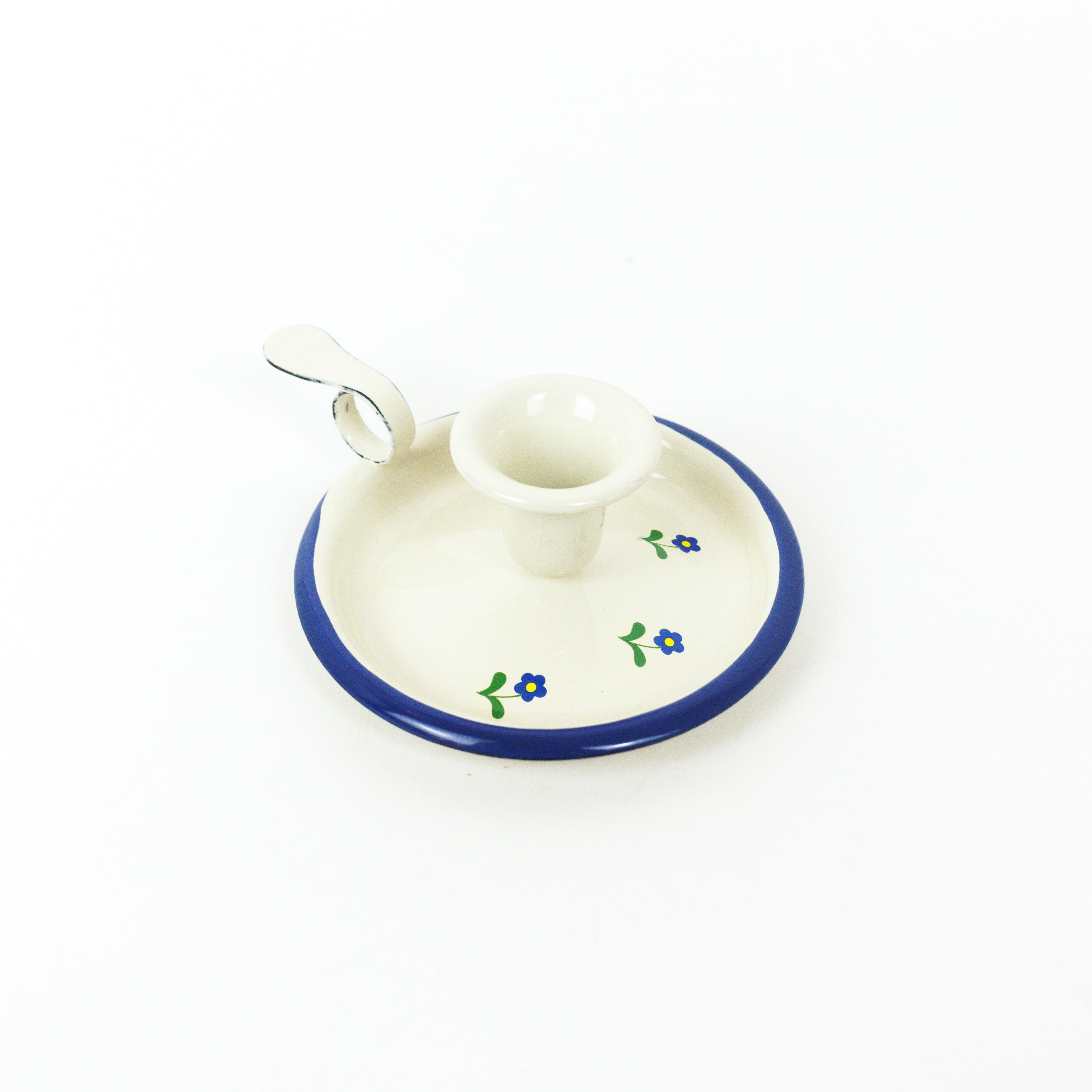 Enamel Candle Holder