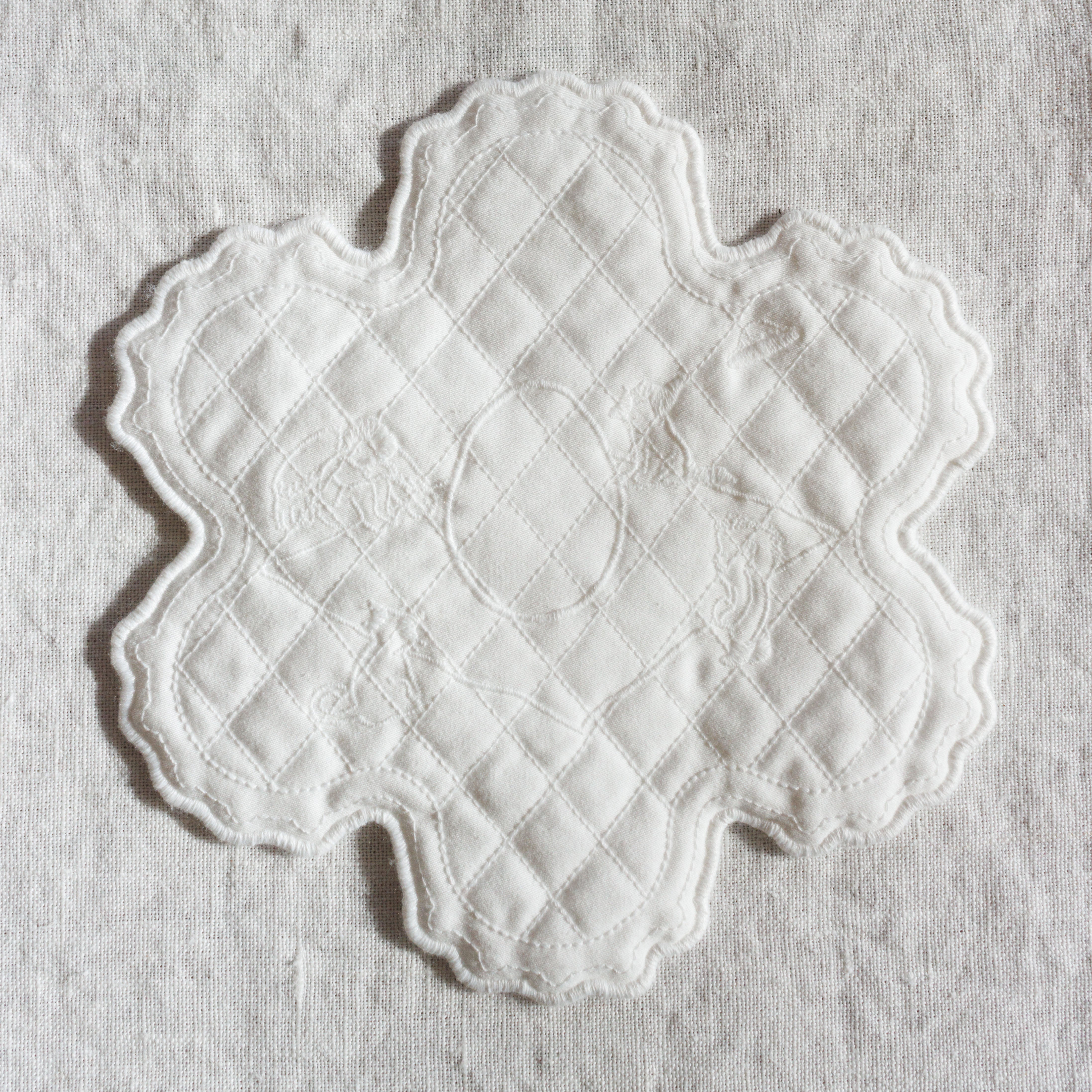 Flower-Shaped Napkin