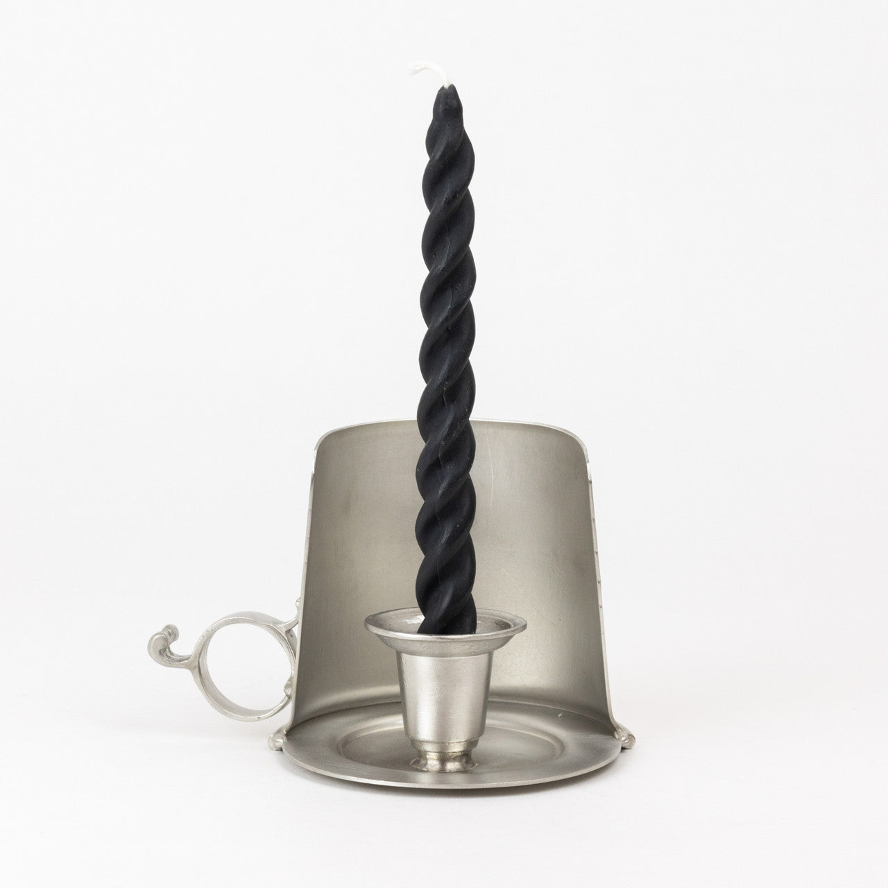 Pewter Reflecting Chamberstick