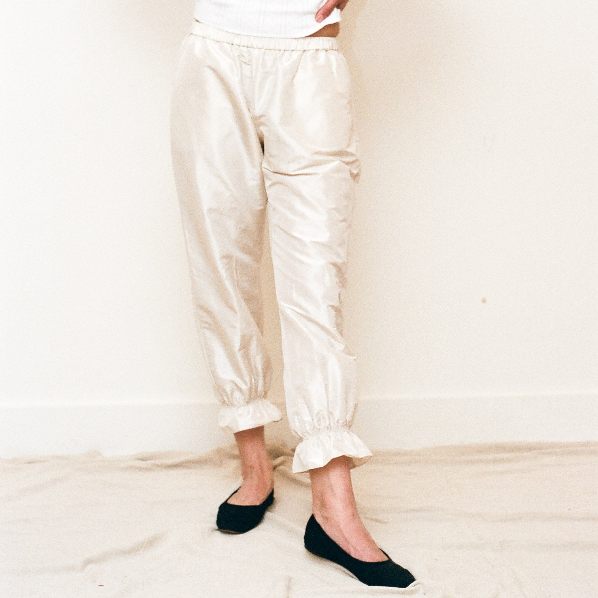 Ivory Taffeta Bloomers
