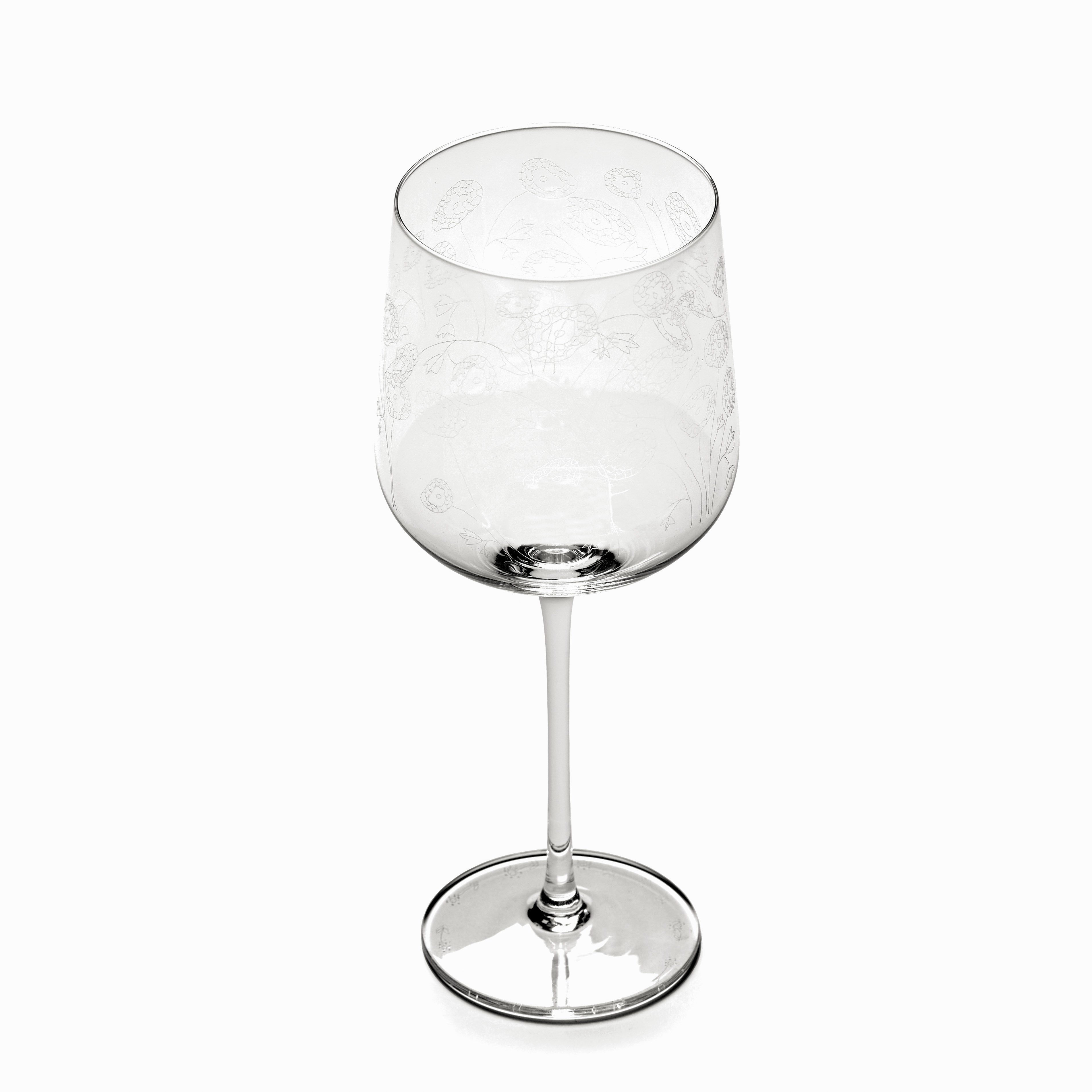 Marni Anemone Red Wine Glass