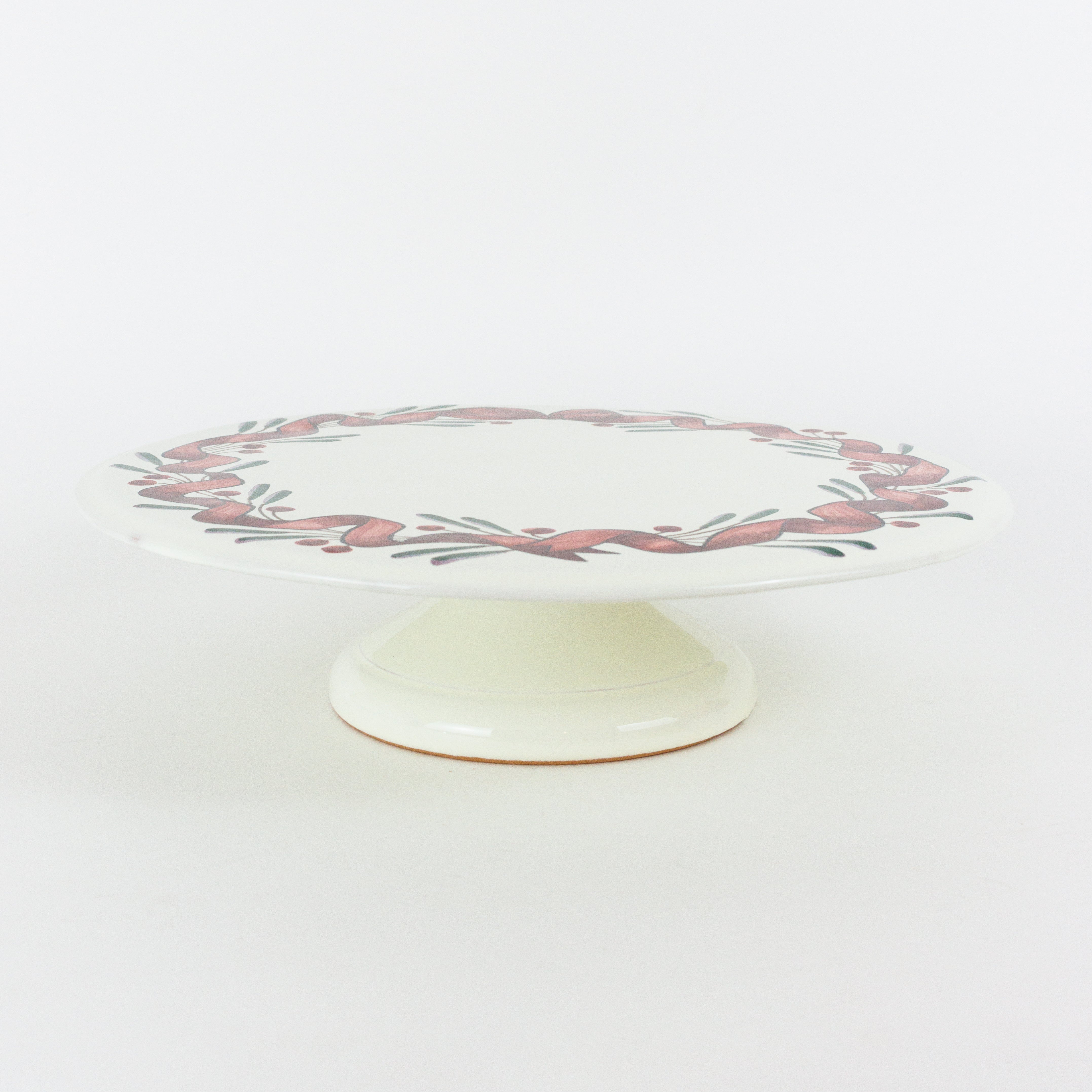 Olive & Ribbon Cake Stand