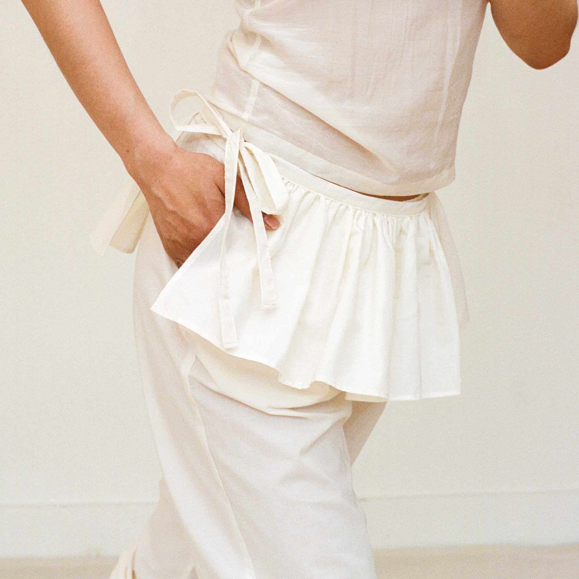 Organic Cotton Ruffle