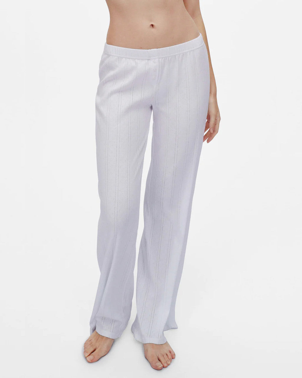 Cou Cou White Lounge Pant