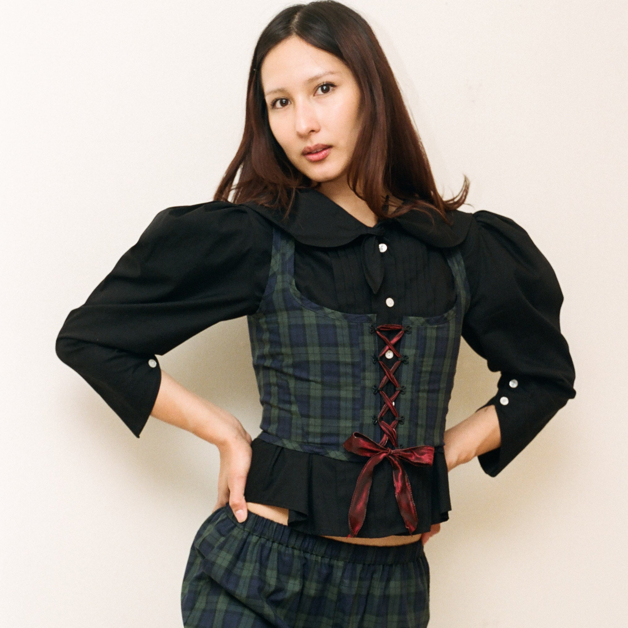 Winter Tartan Corset