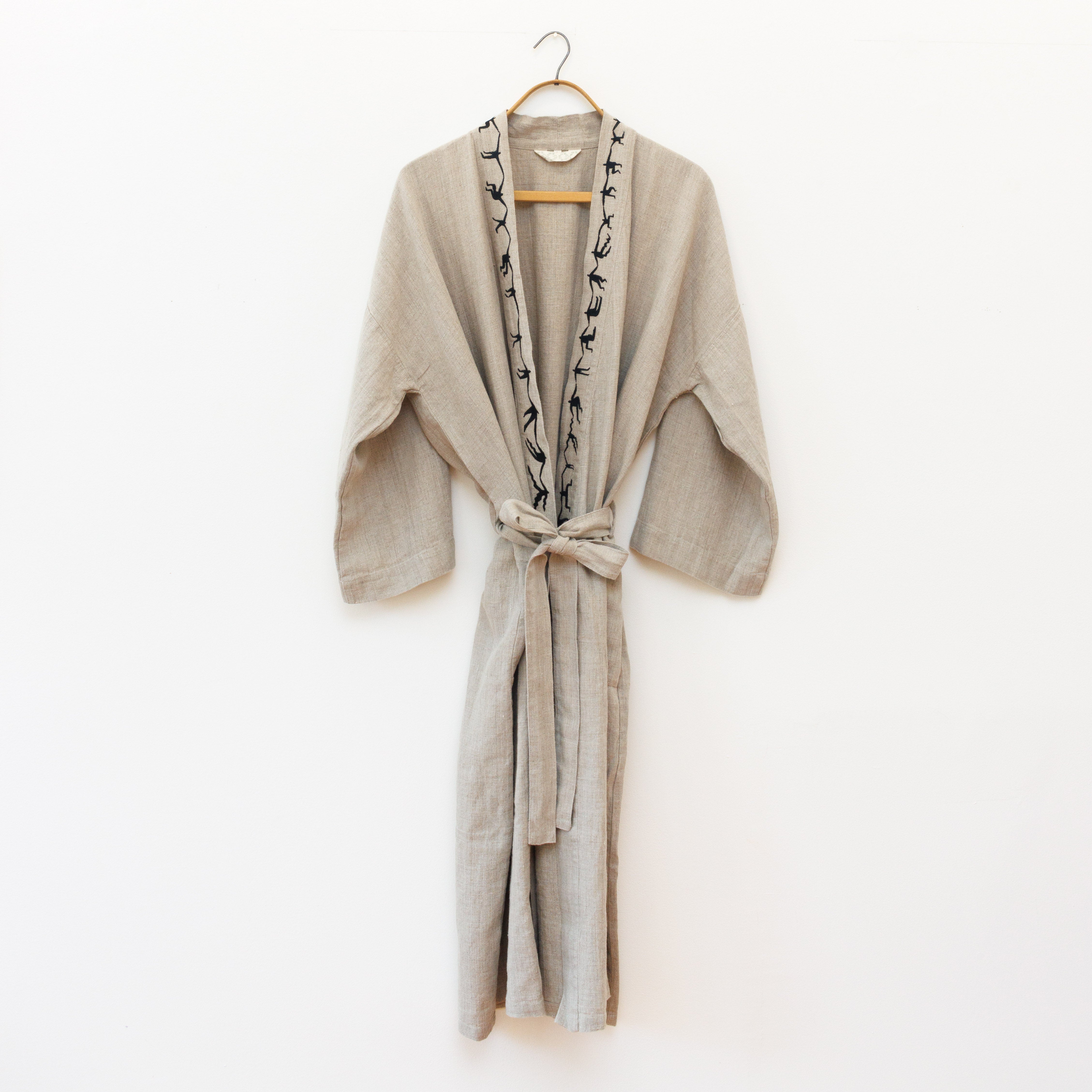 Cecile McLorin Salvant x Salter House Linen Robe, Natural