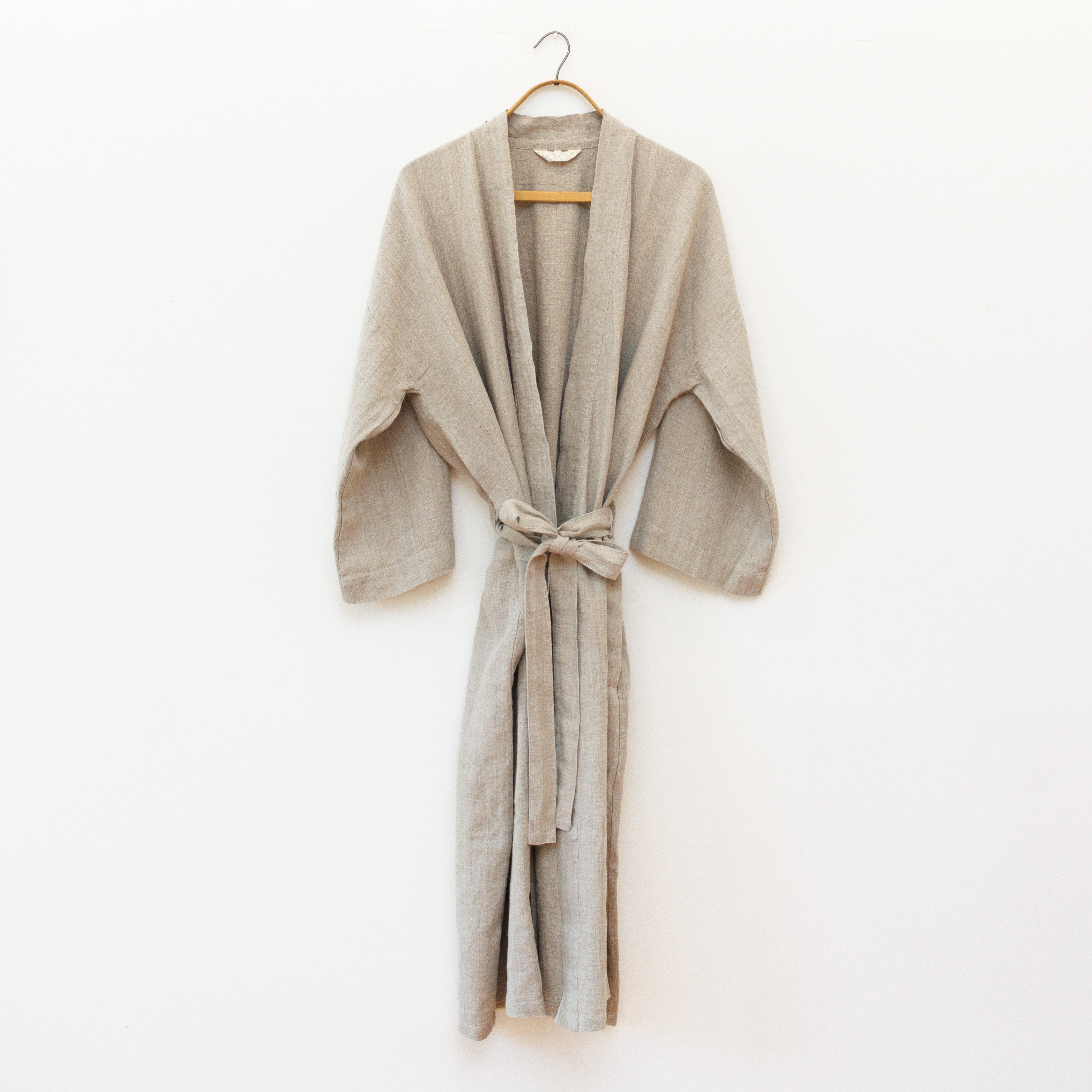 Linen Robe, Natural