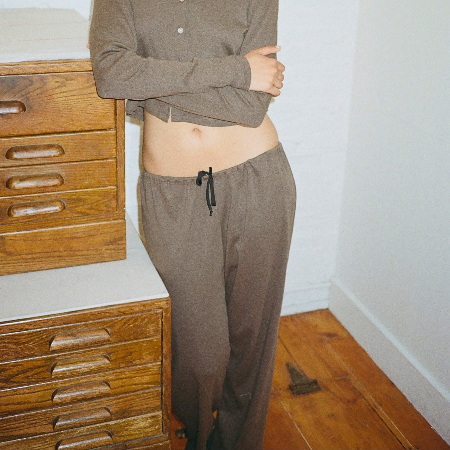 Drawstring Pants, Cocoa – Salter House
