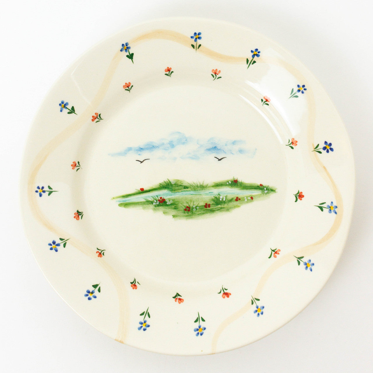 Laura Chautin English Garden Dinner Plate