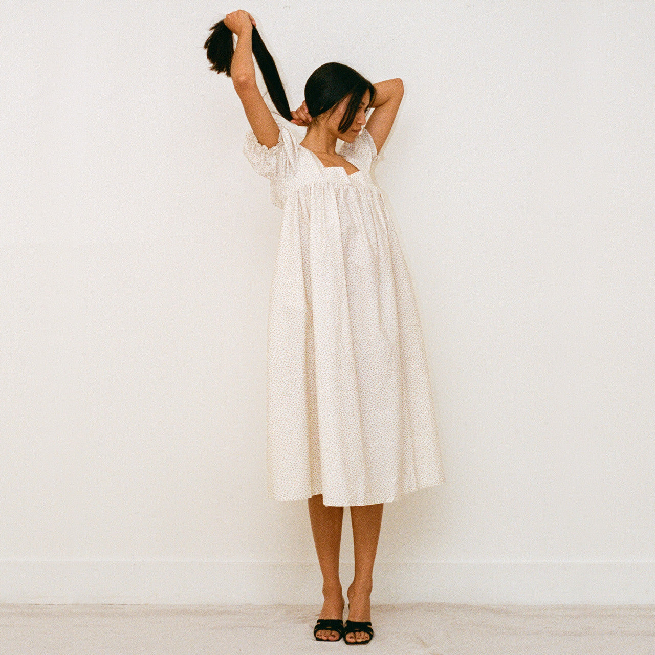 Primrose Cotton Tie-Back Dress