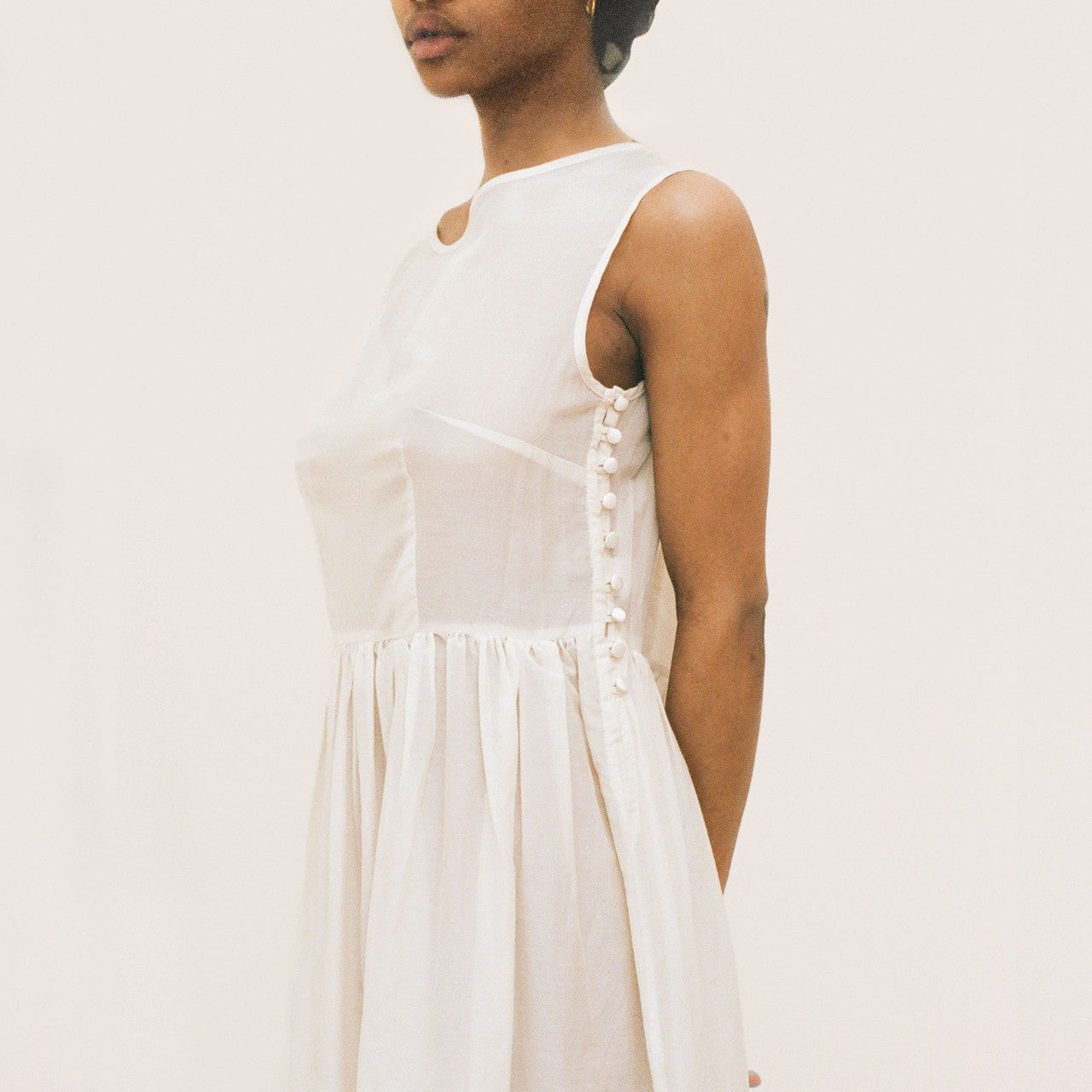 Silk & Cotton Ghost Dress Medium Silk & Cotton Ghost Dress Medium