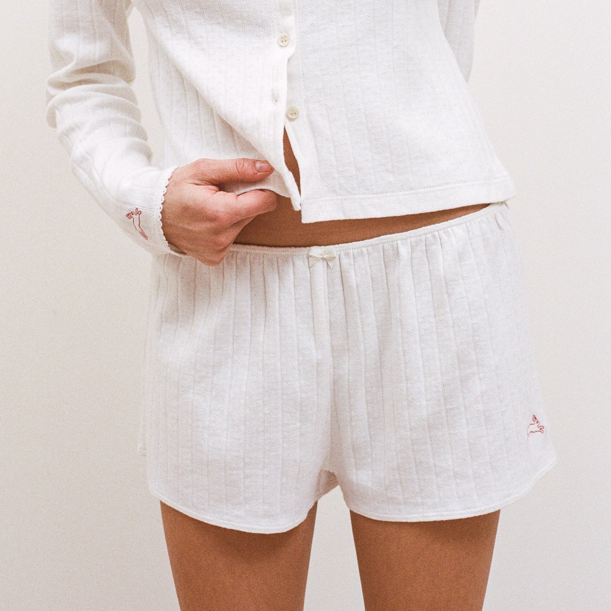 Pointelle Shorts