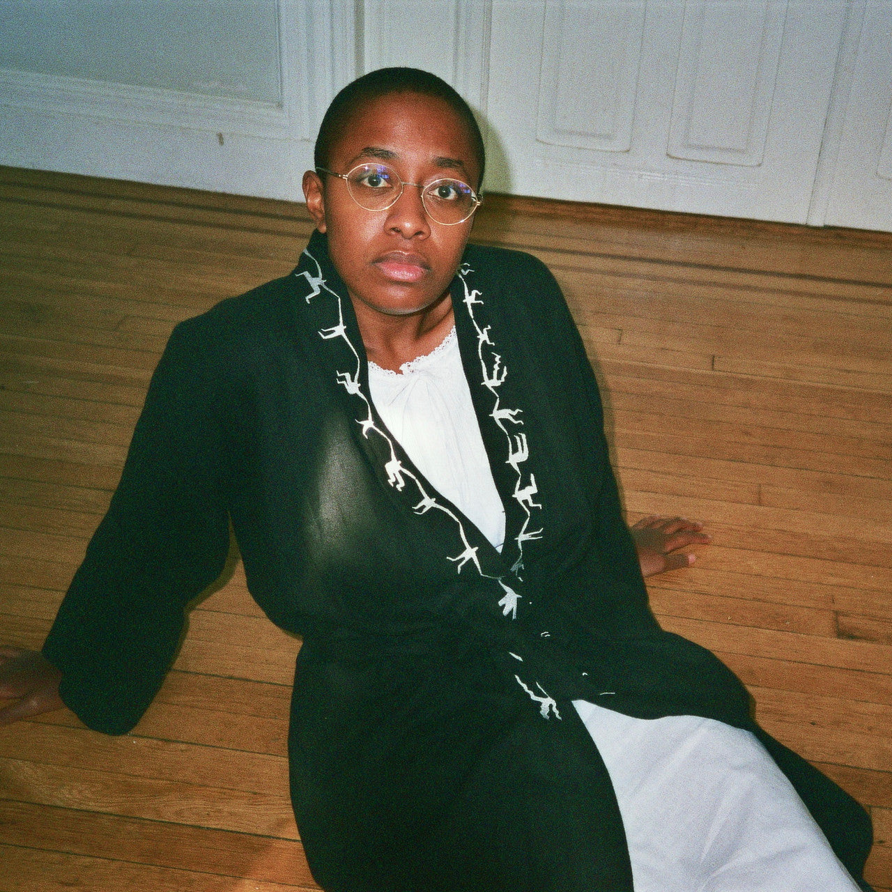 Cecile McLorin Salvant x Salter House Linen Robe, Black