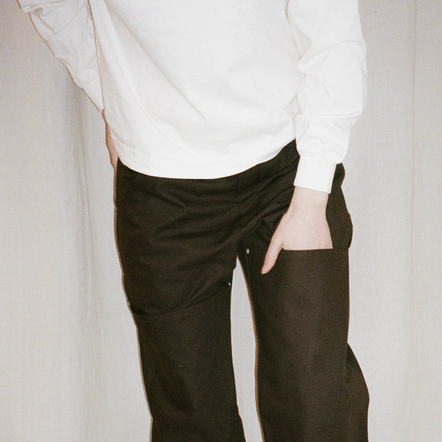 Deep-Pocket Work Pants, Cocoa