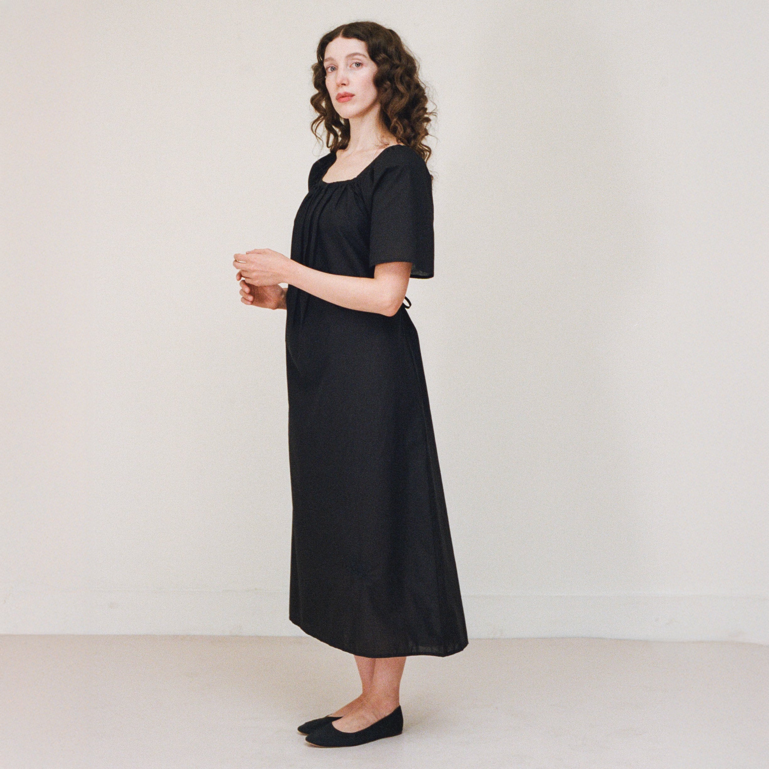midi nighty dress Nightbloom Pleated Midi Dress S