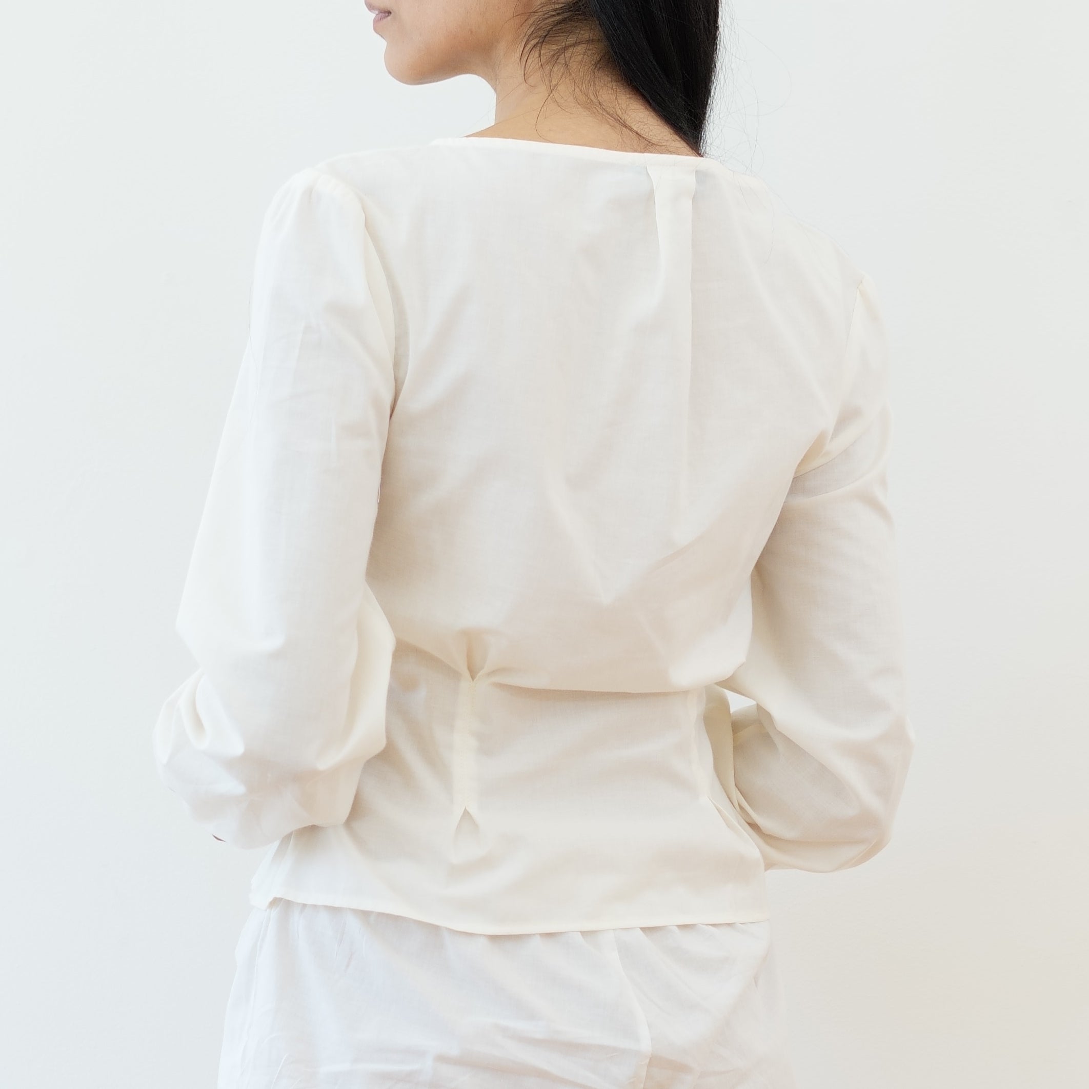 Topstitch Shirt, Batiste