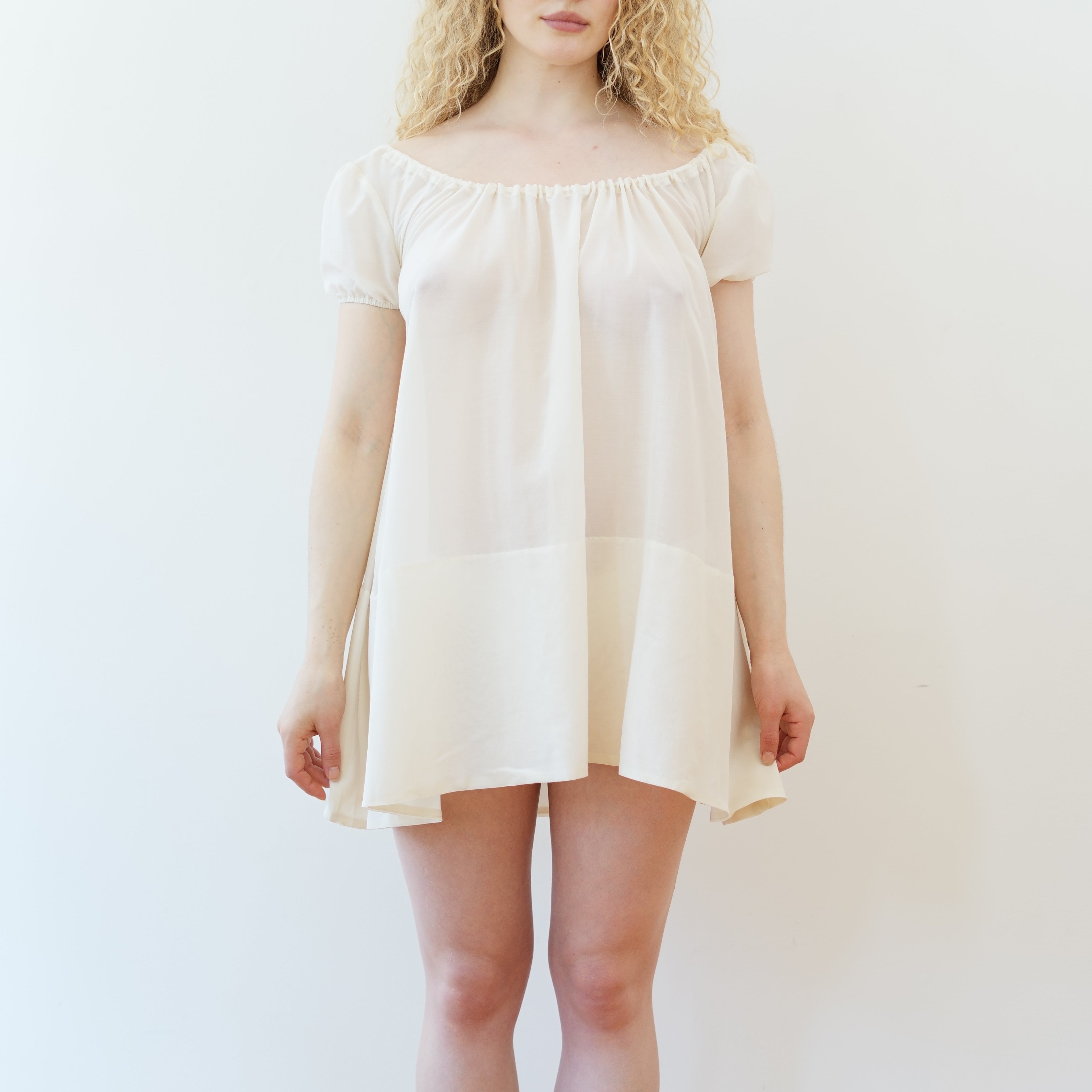 Chemise Dress, Natural