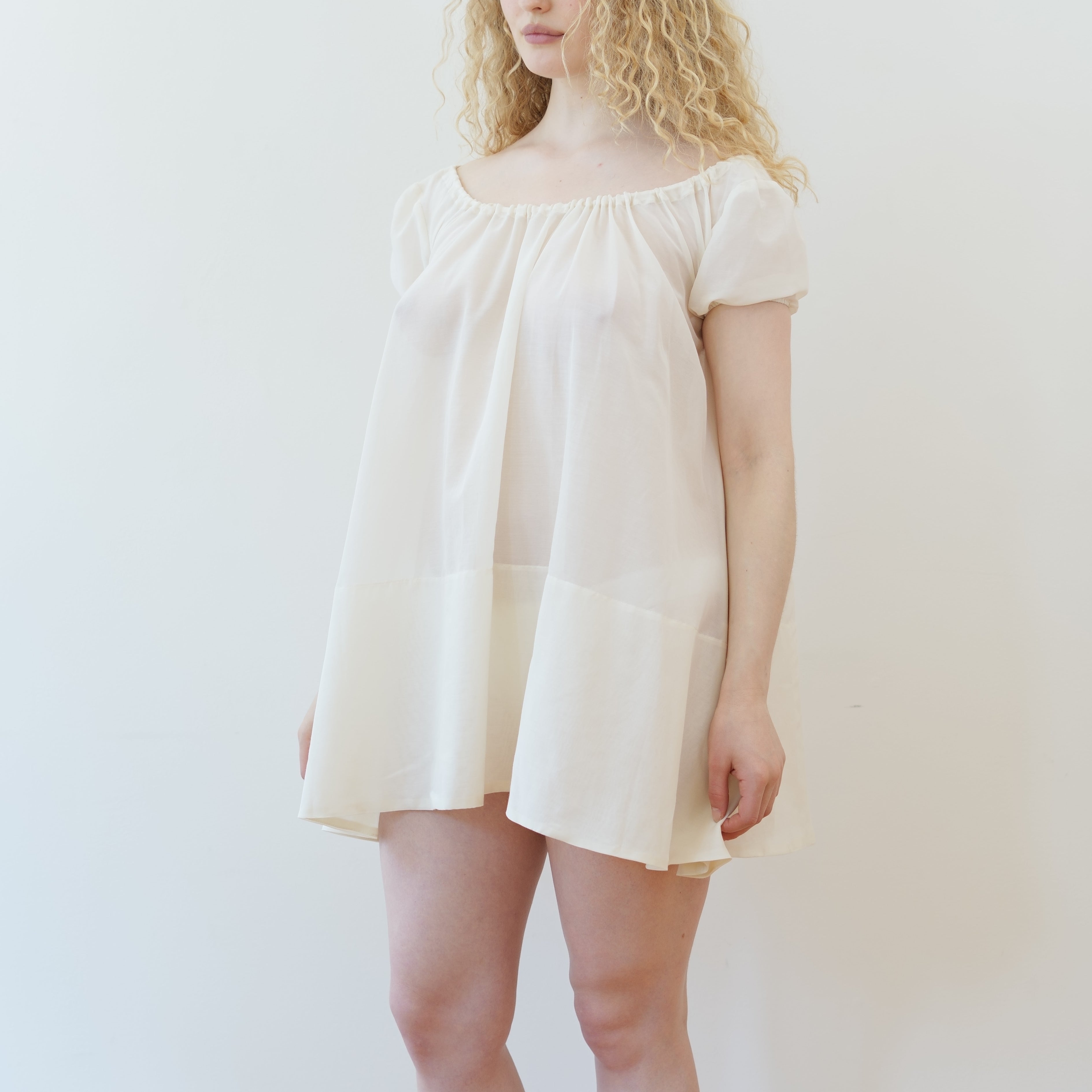 Chemise Dress, Natural