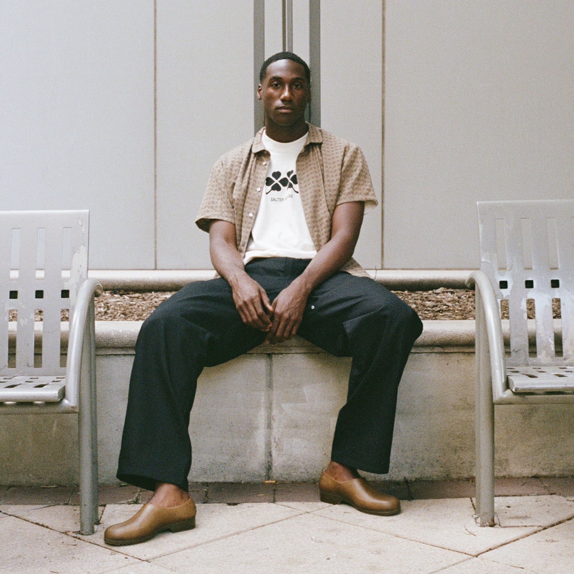 Black Deep-Pocket Work Pants