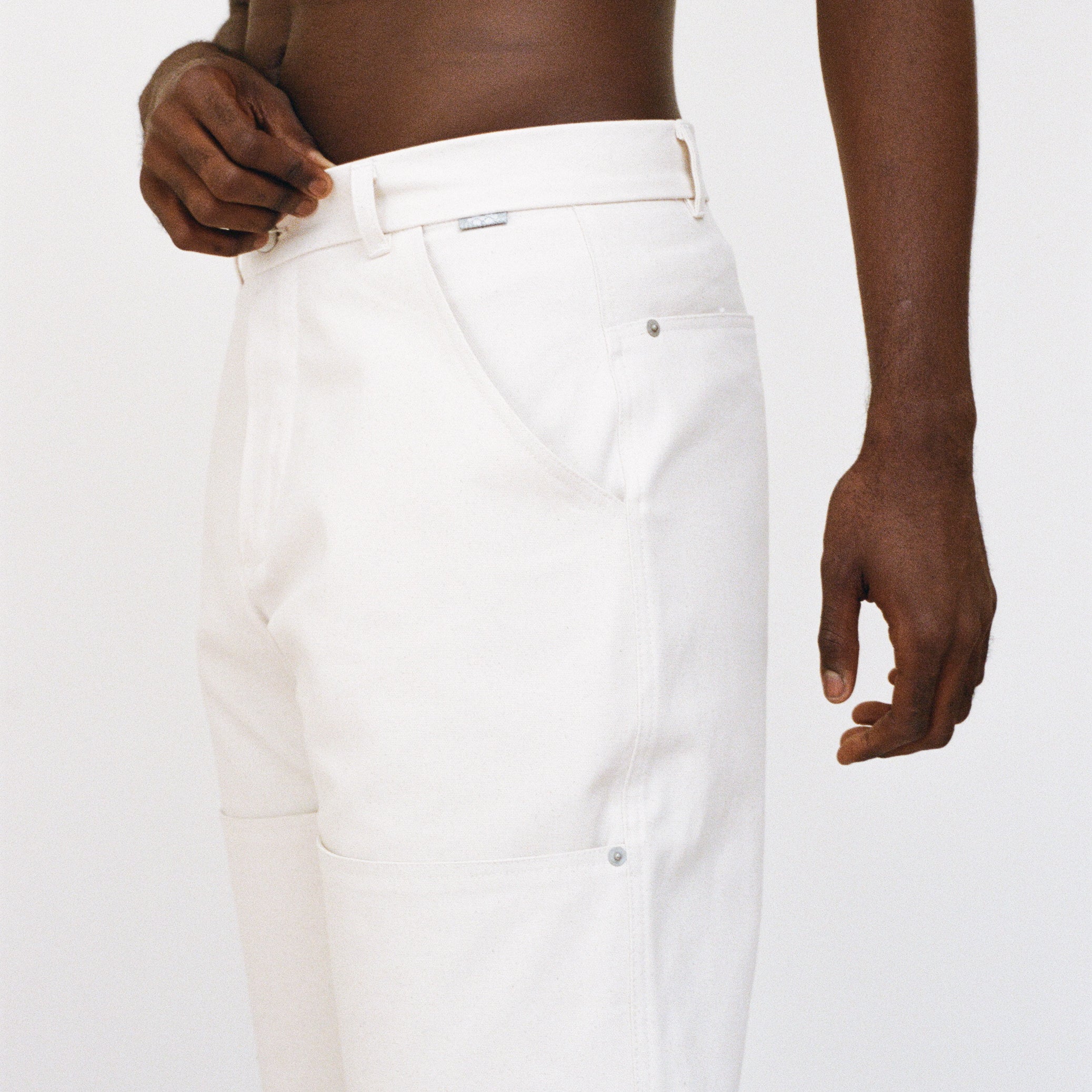 Canvas Deep-Pocket Work Pants