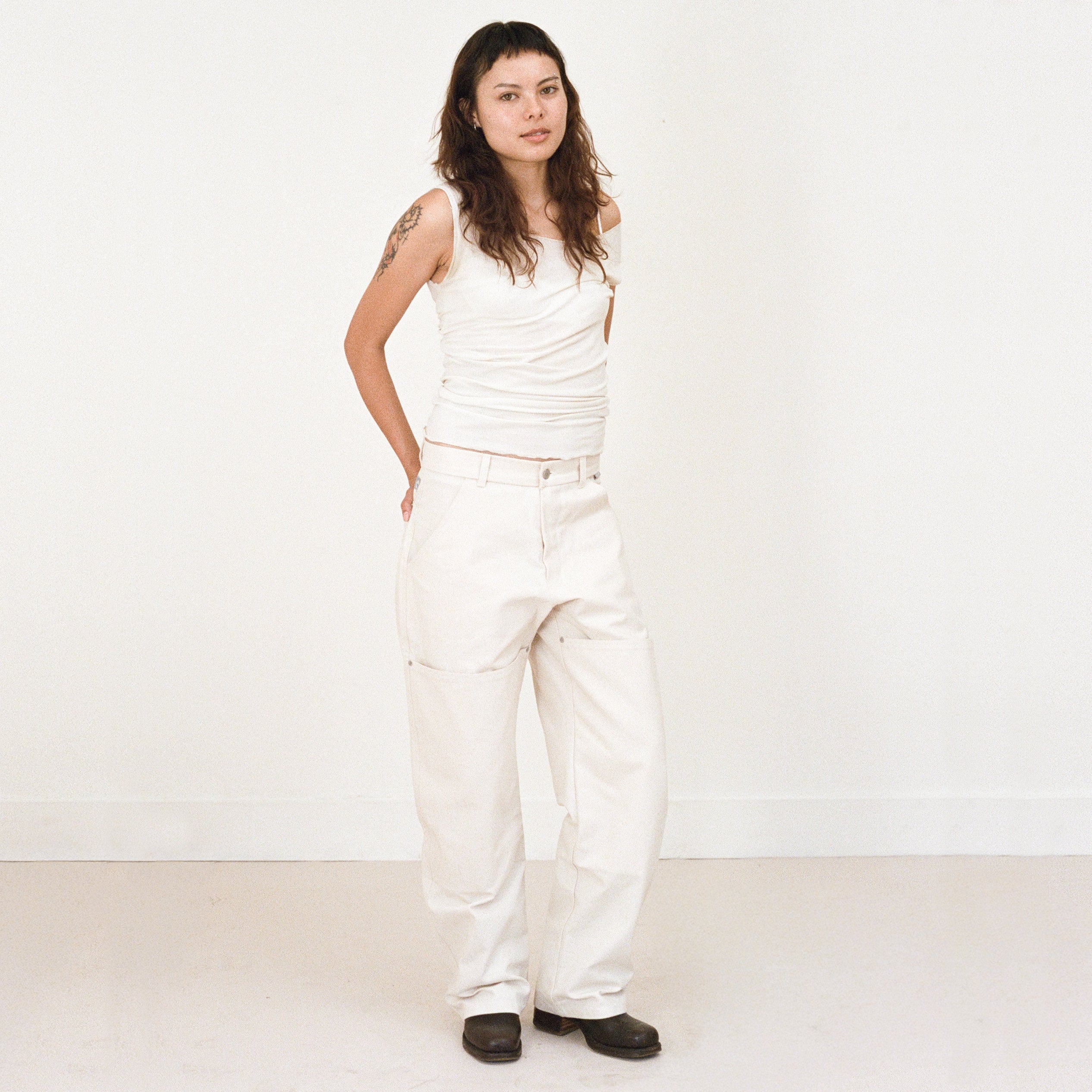 Canvas Deep-Pocket Work Pants