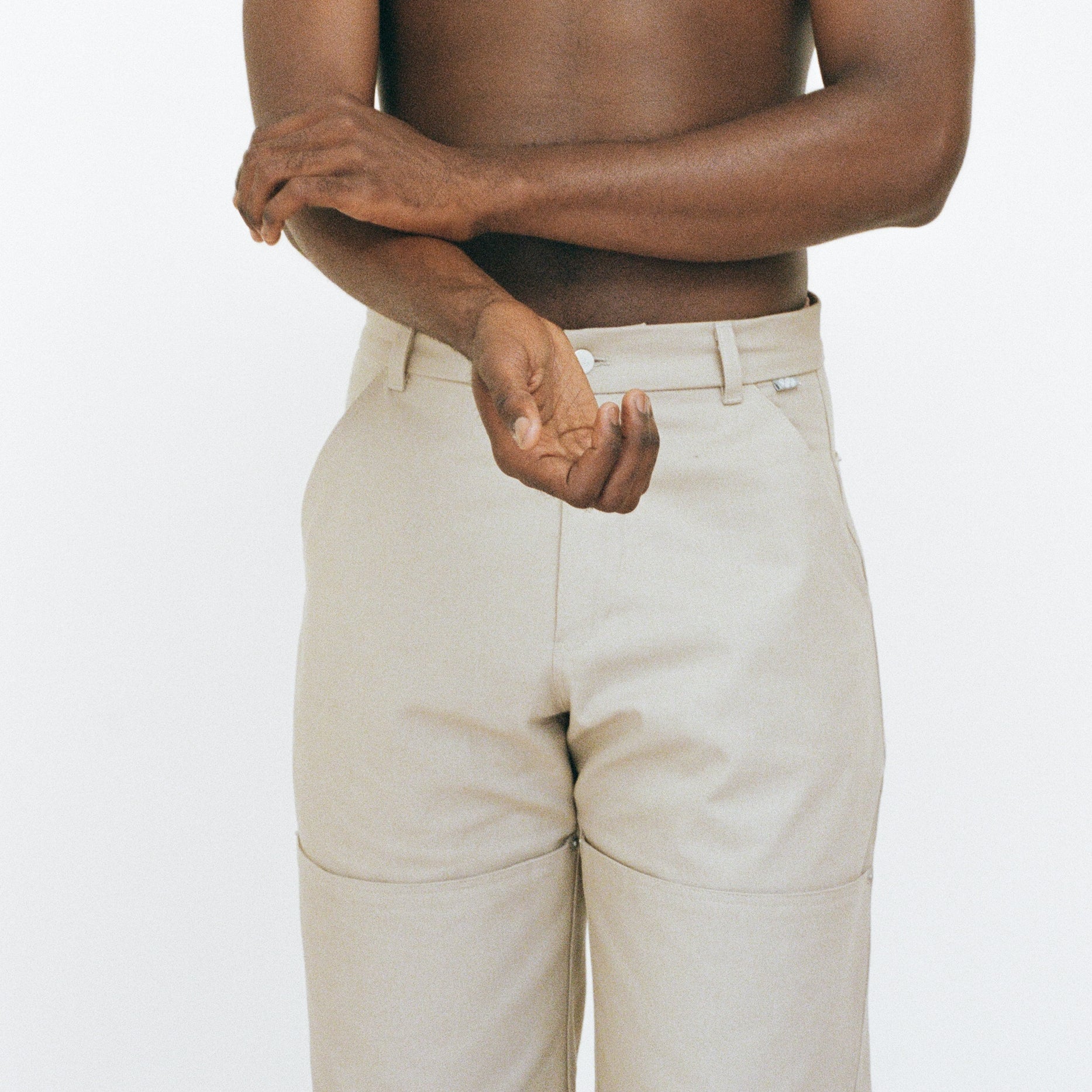 Sand Deep-Pocket Work Pants