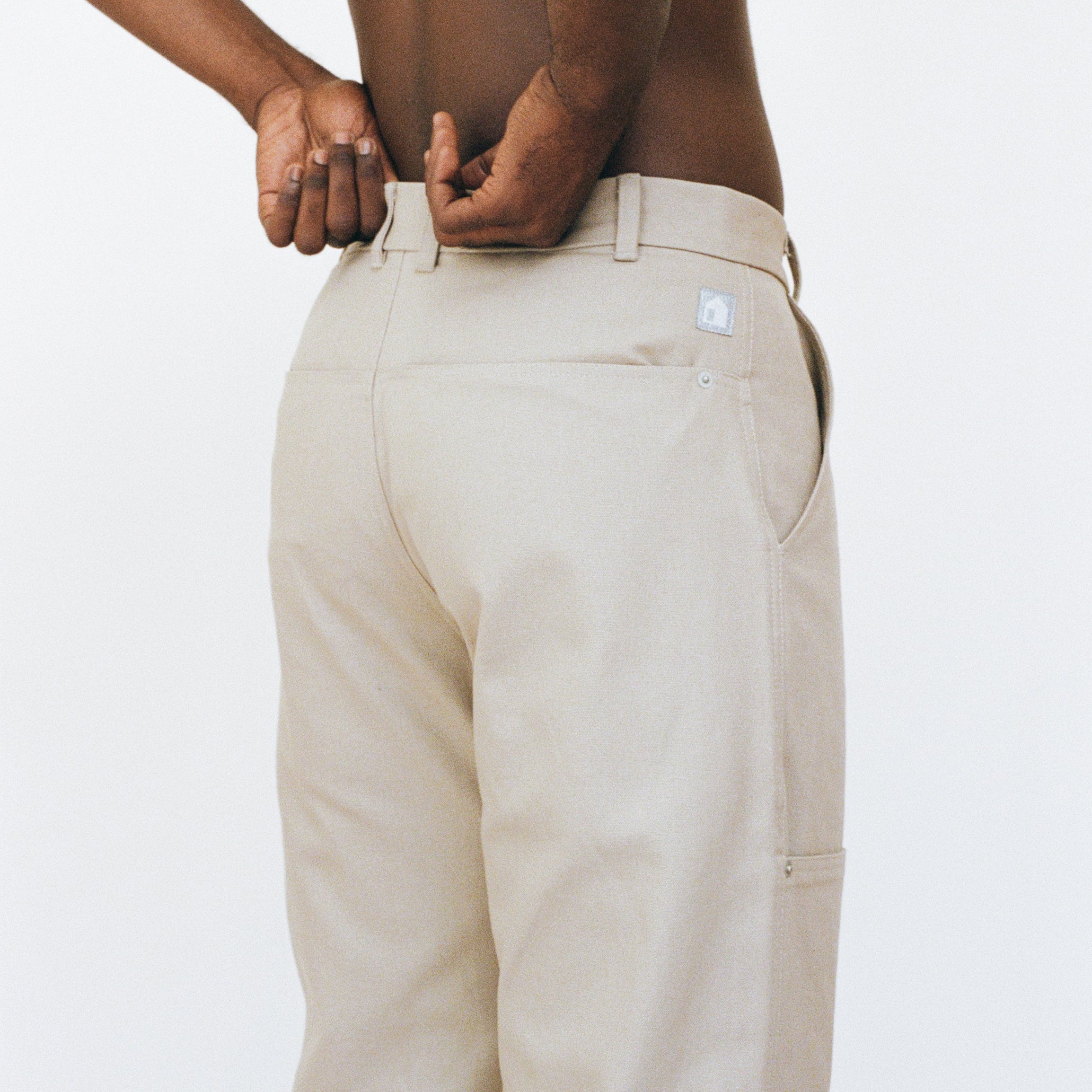 Sand Deep-Pocket Work Pants