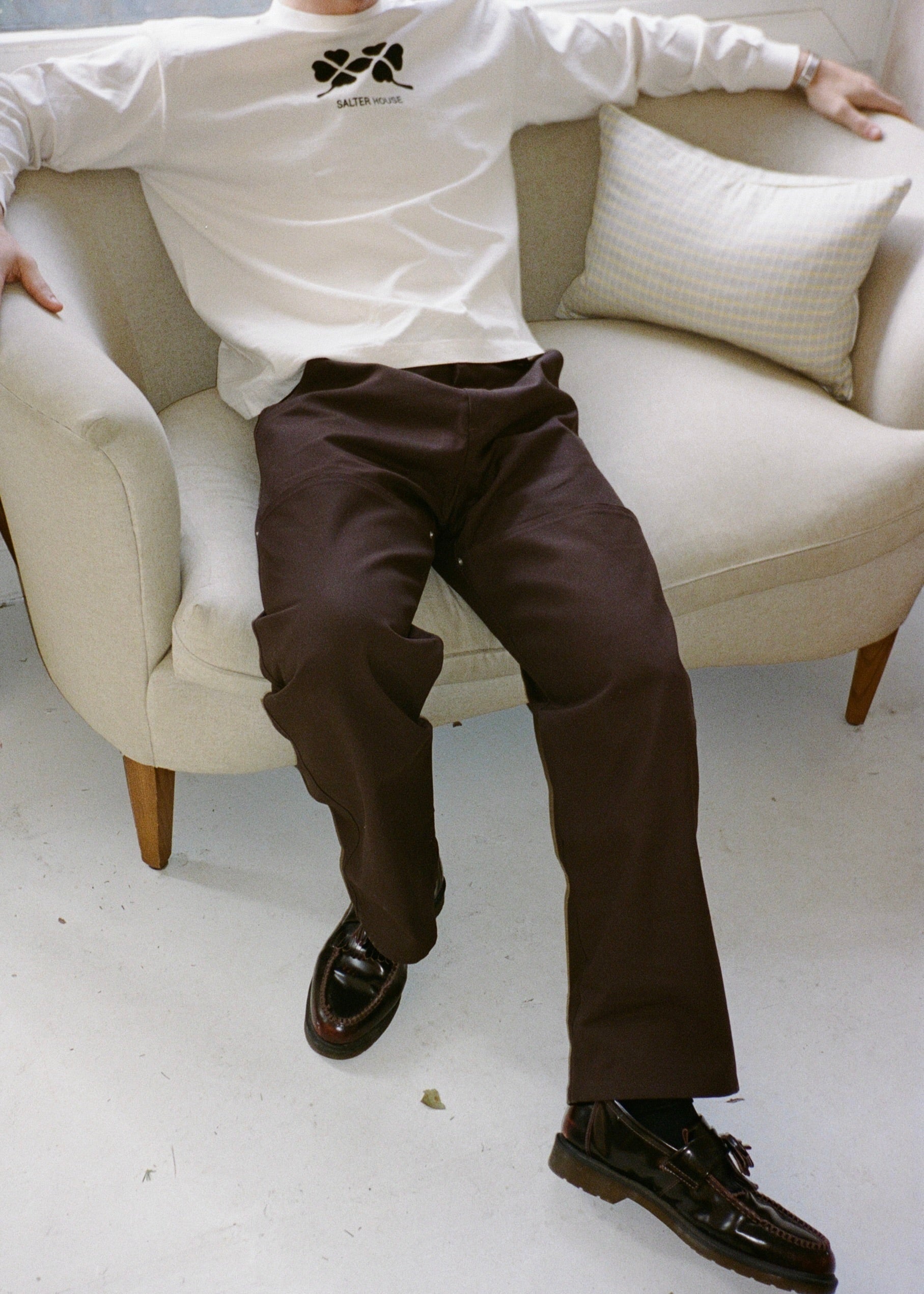 Deep-Pocket Work Pants, Cocoa
