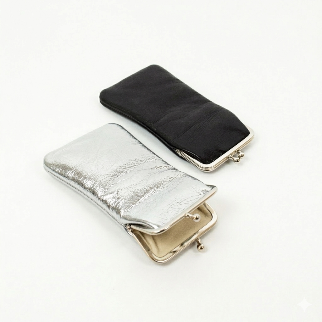 Cellarich Pewter Glasses Purse