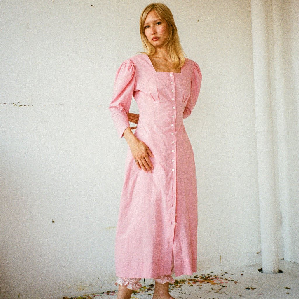 Adele Cotton Dress - Salter House & Hannah Kristina Metz Medium Adele Cotton Dress - Salter House & Hannah Kristina Metz Medium