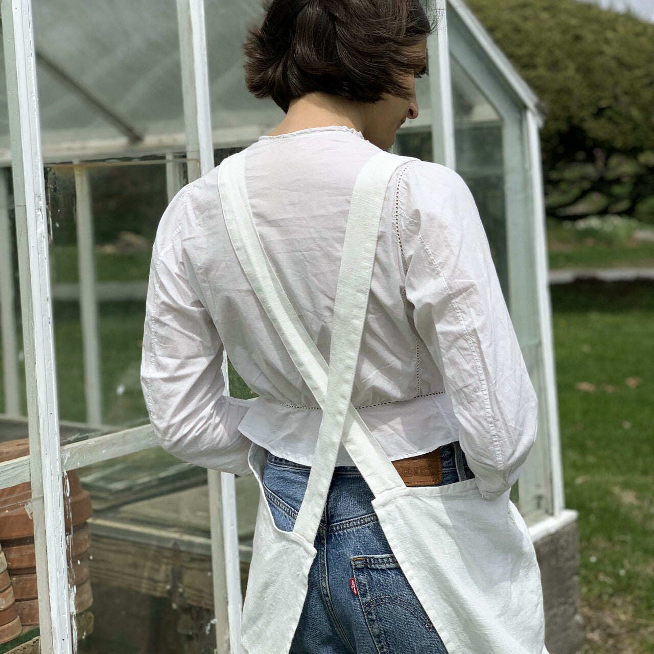 Salter House Linen Apron