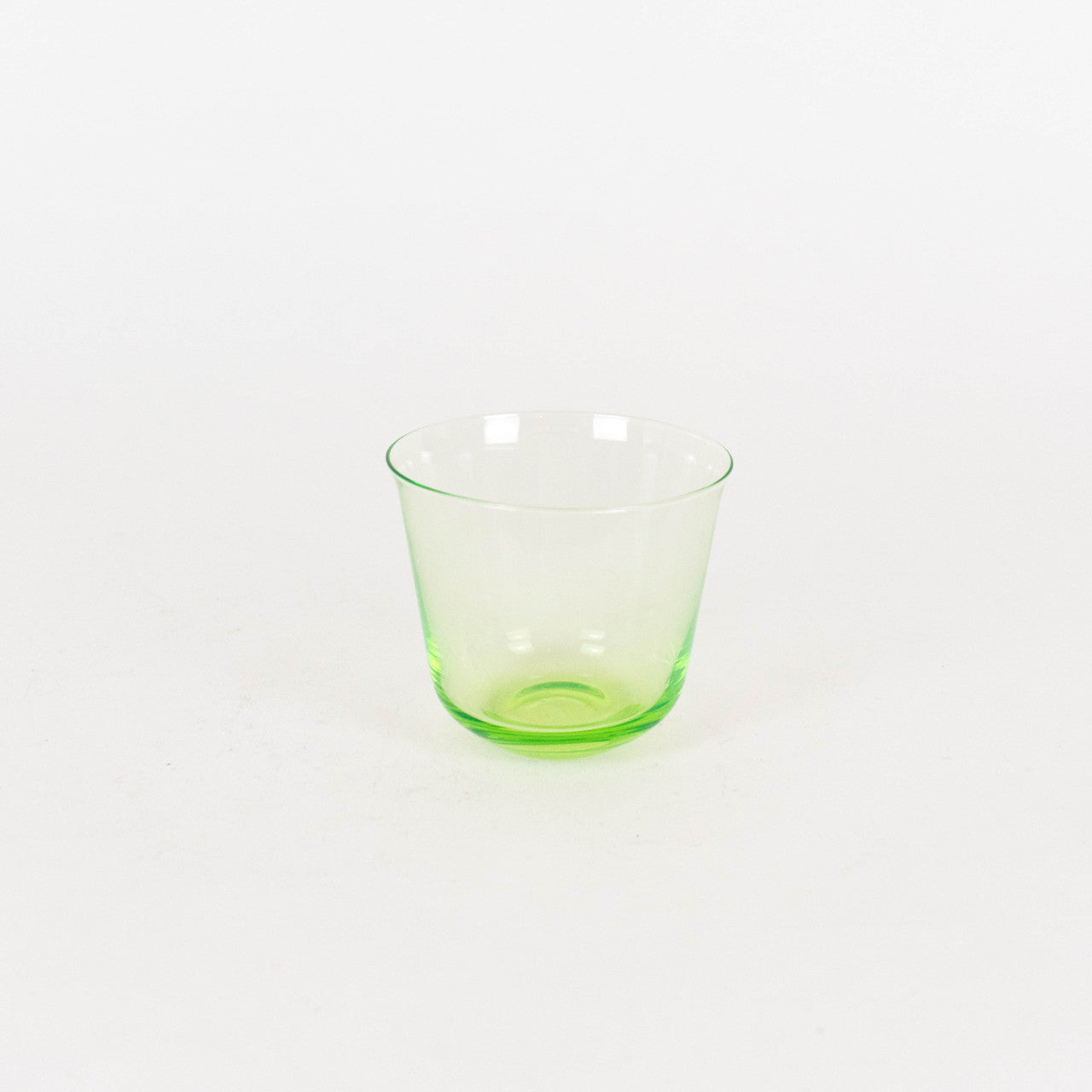 Green Crystal Glass Tumbler