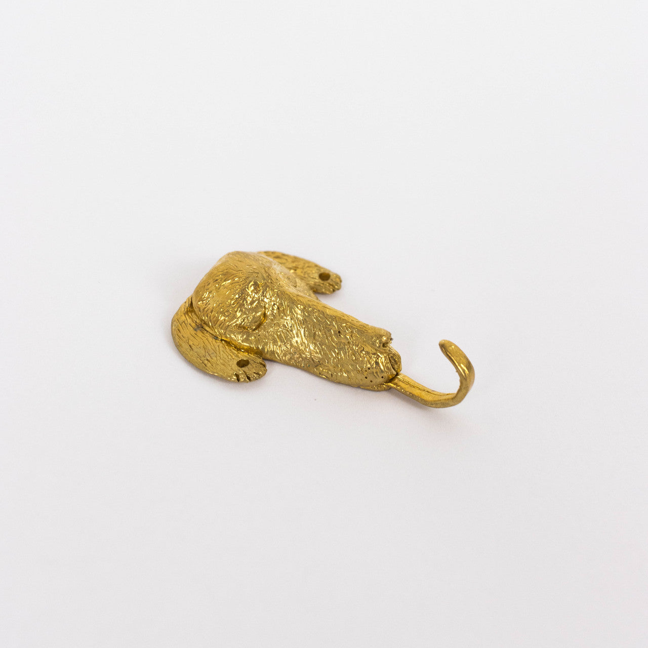 Brass Dog Key Hook by Elizabeth Jaeger