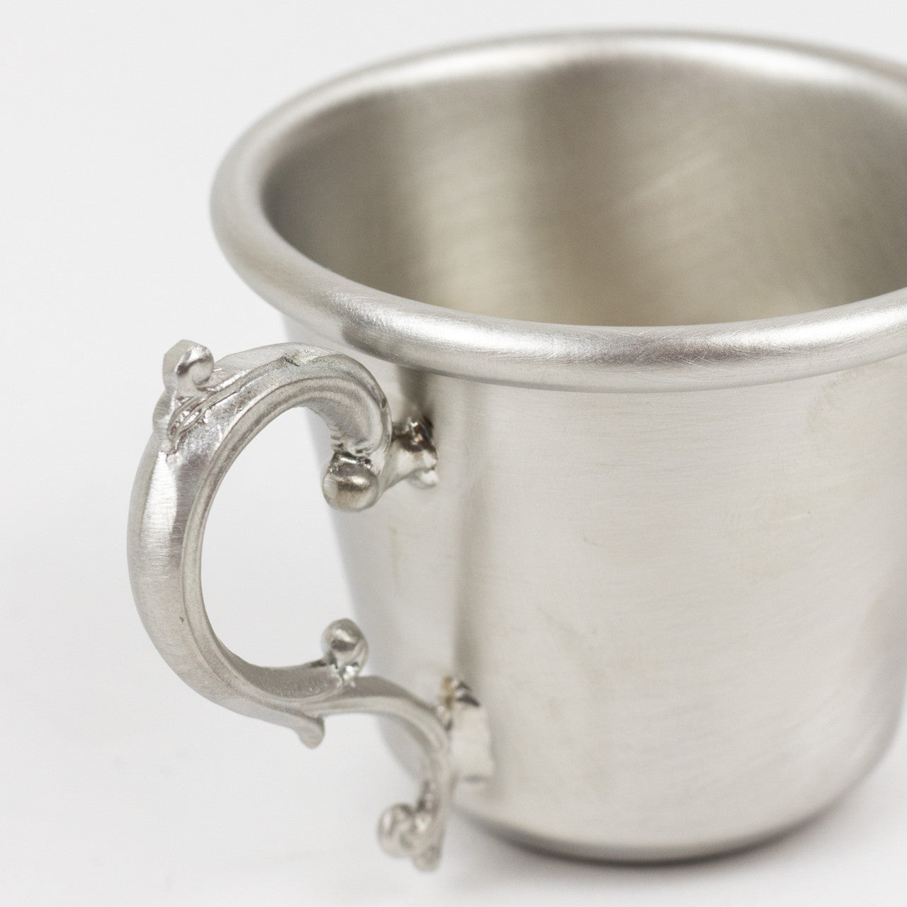 Victorian Pewter Ration Cup