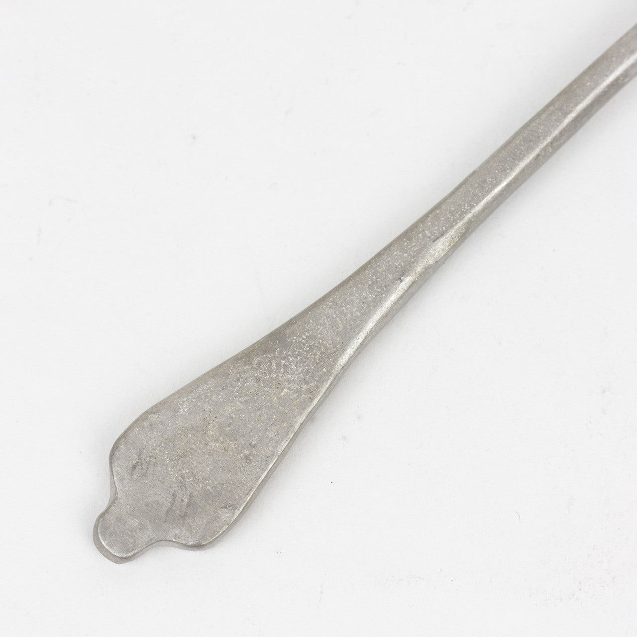 Perforated Pewter Serving Spoon