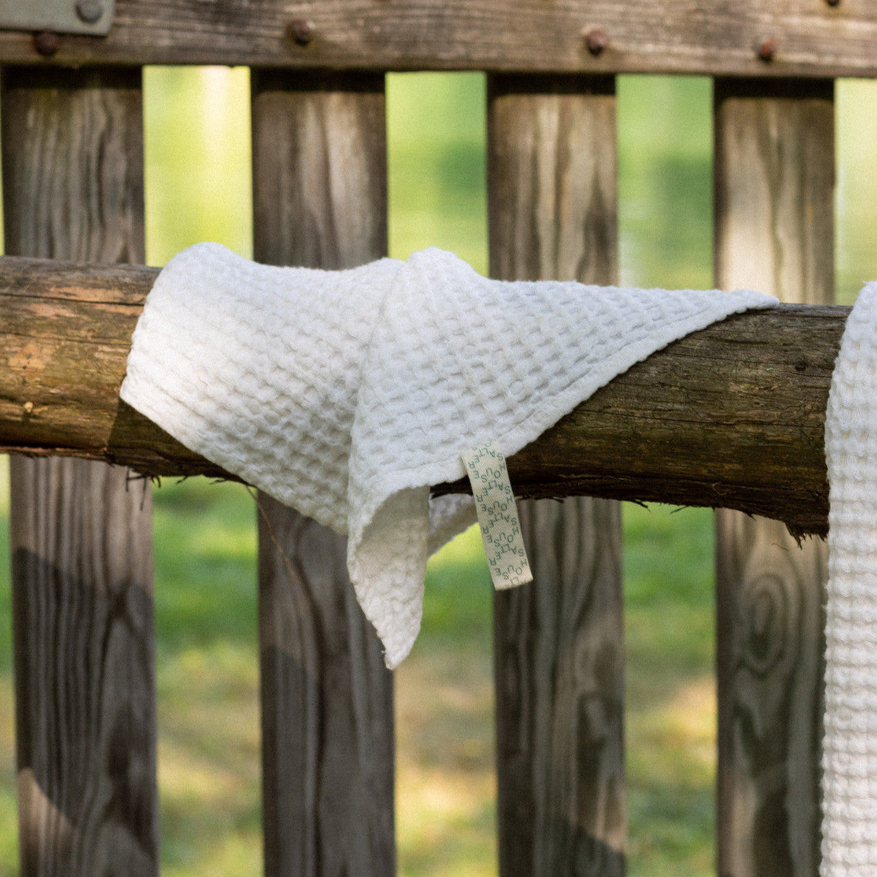 Cotton & Linen Honeycomb Waffle Towels