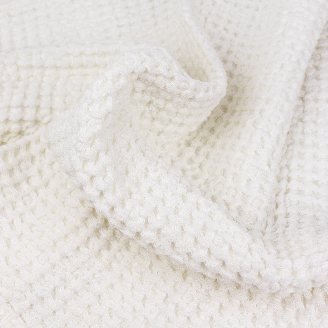 Cotton & Linen Honeycomb Waffle Robe