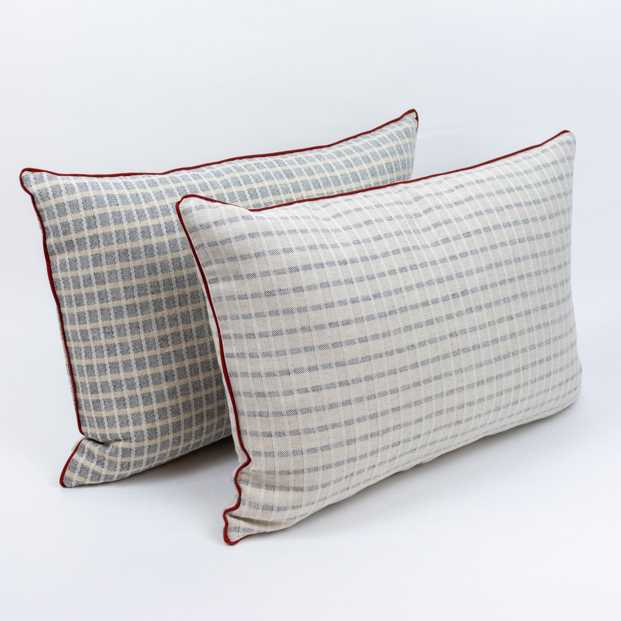 Chiarastella Cattana Woven Gingham Cushion