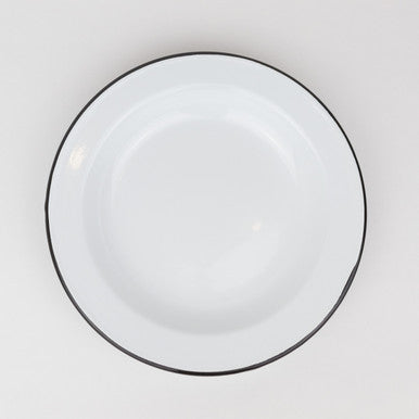 Enamel Soup Plate