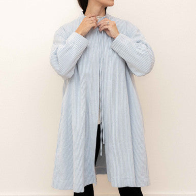 Herringbone Dimity Studio Coat