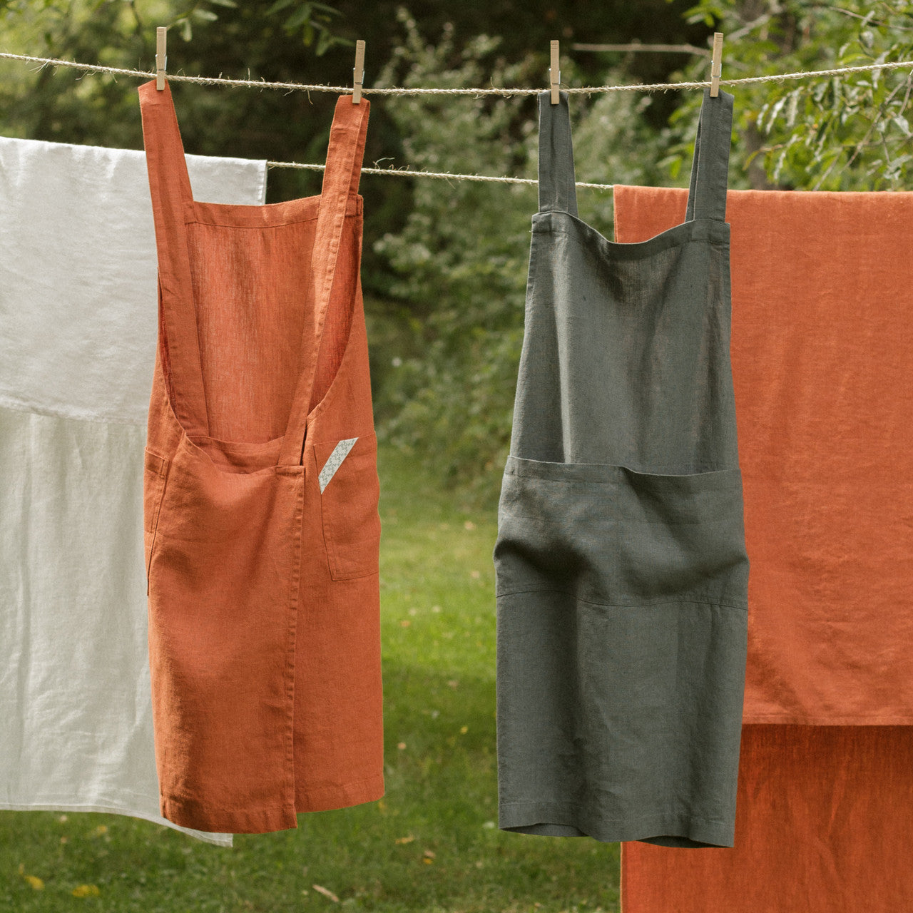 Salter House Linen Apron