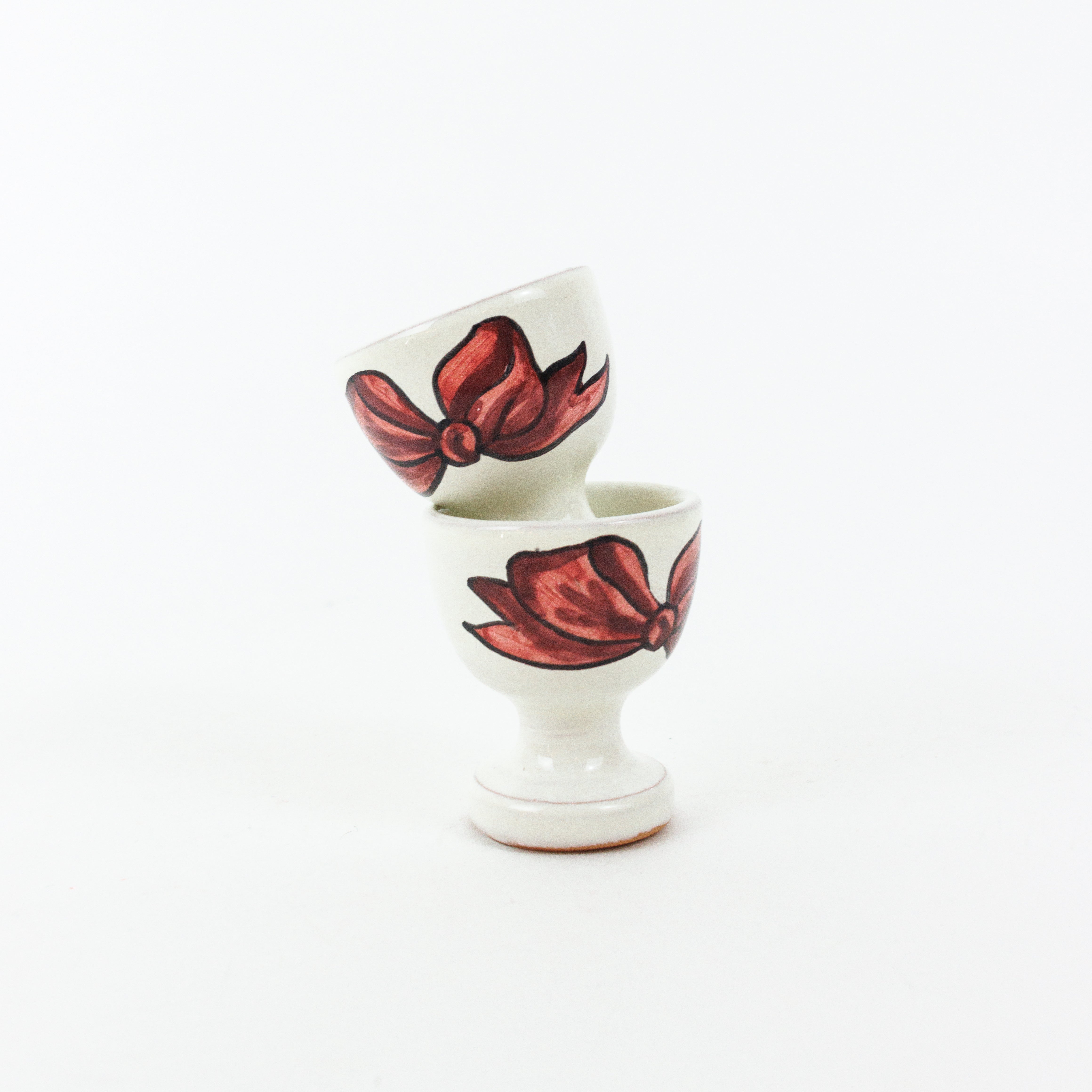 Olive & Ribbon Egg Cup