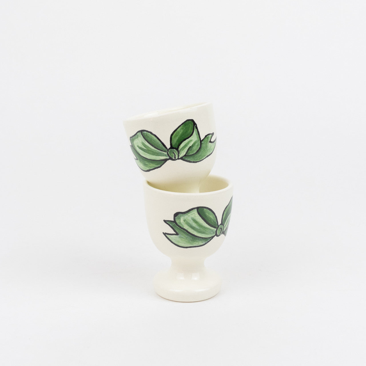 Olive & Ribbon Egg Cup