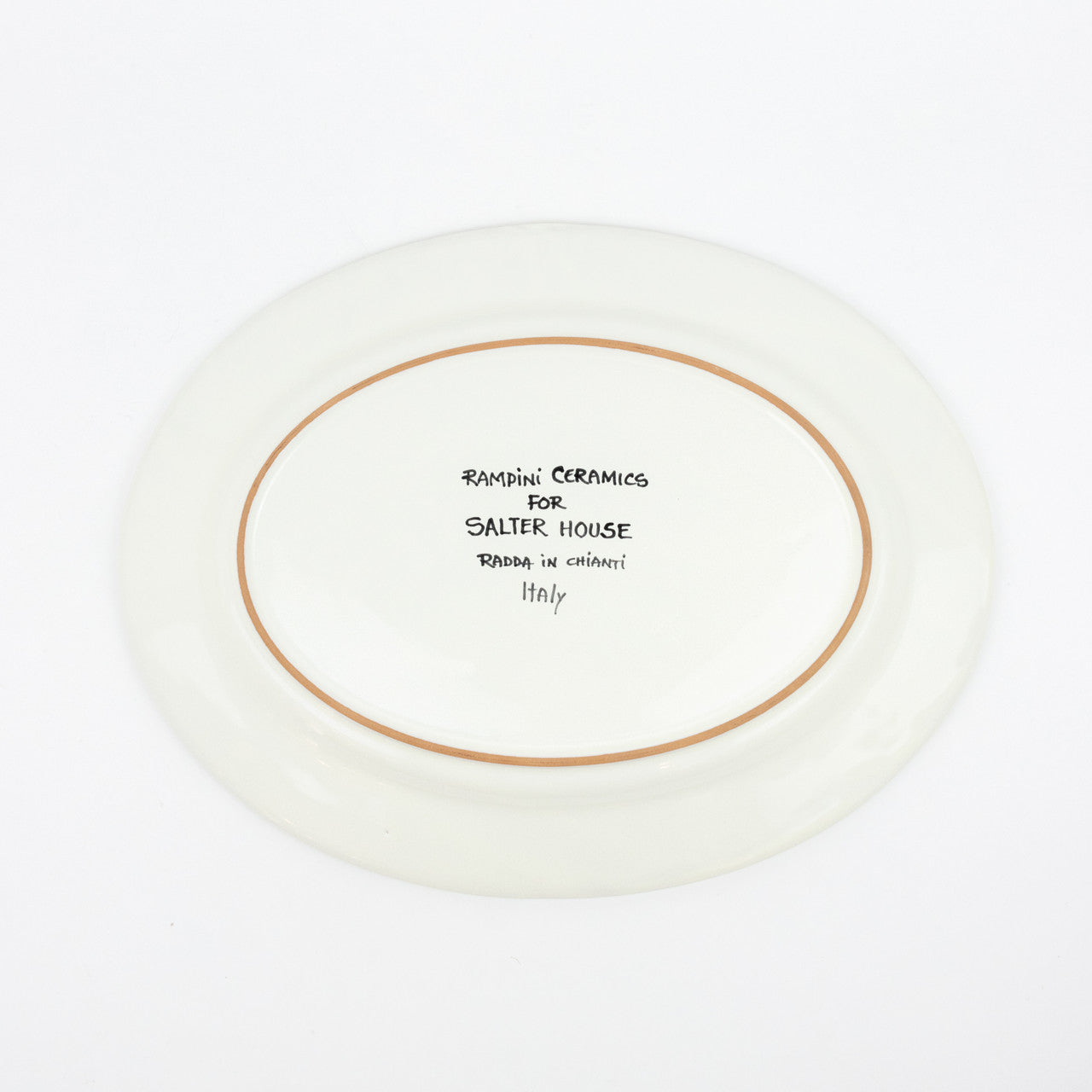 Olive & Ribbon Oval Platter