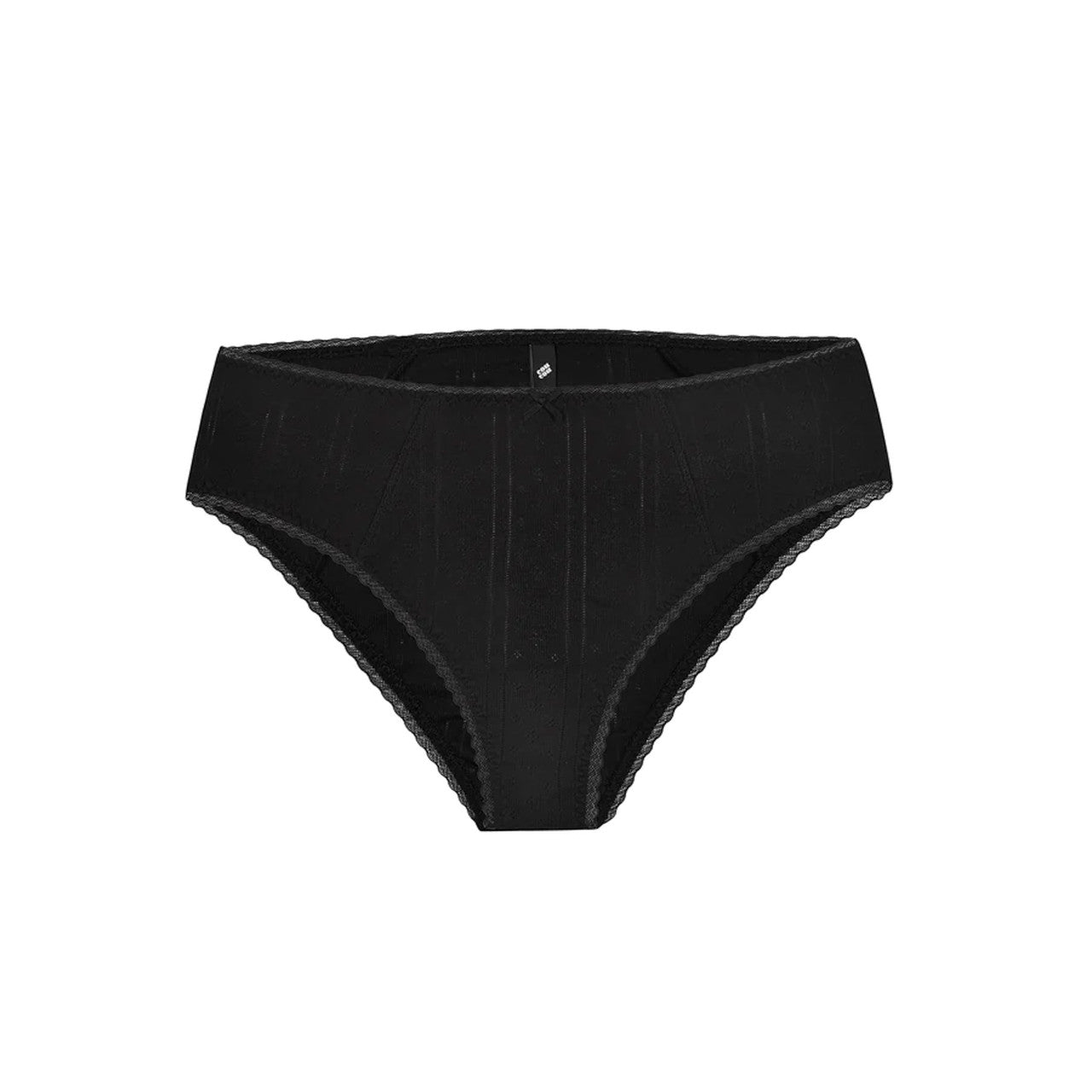 Cou Cou Black Cotton Cozy Brief