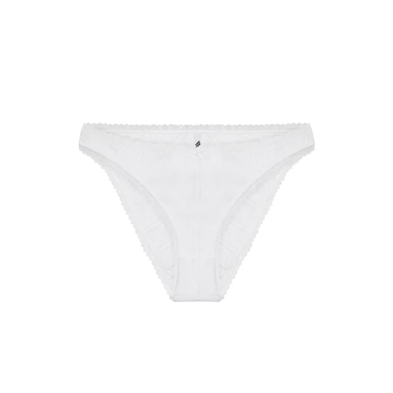 Cou Cou White Low-Rise Underwear