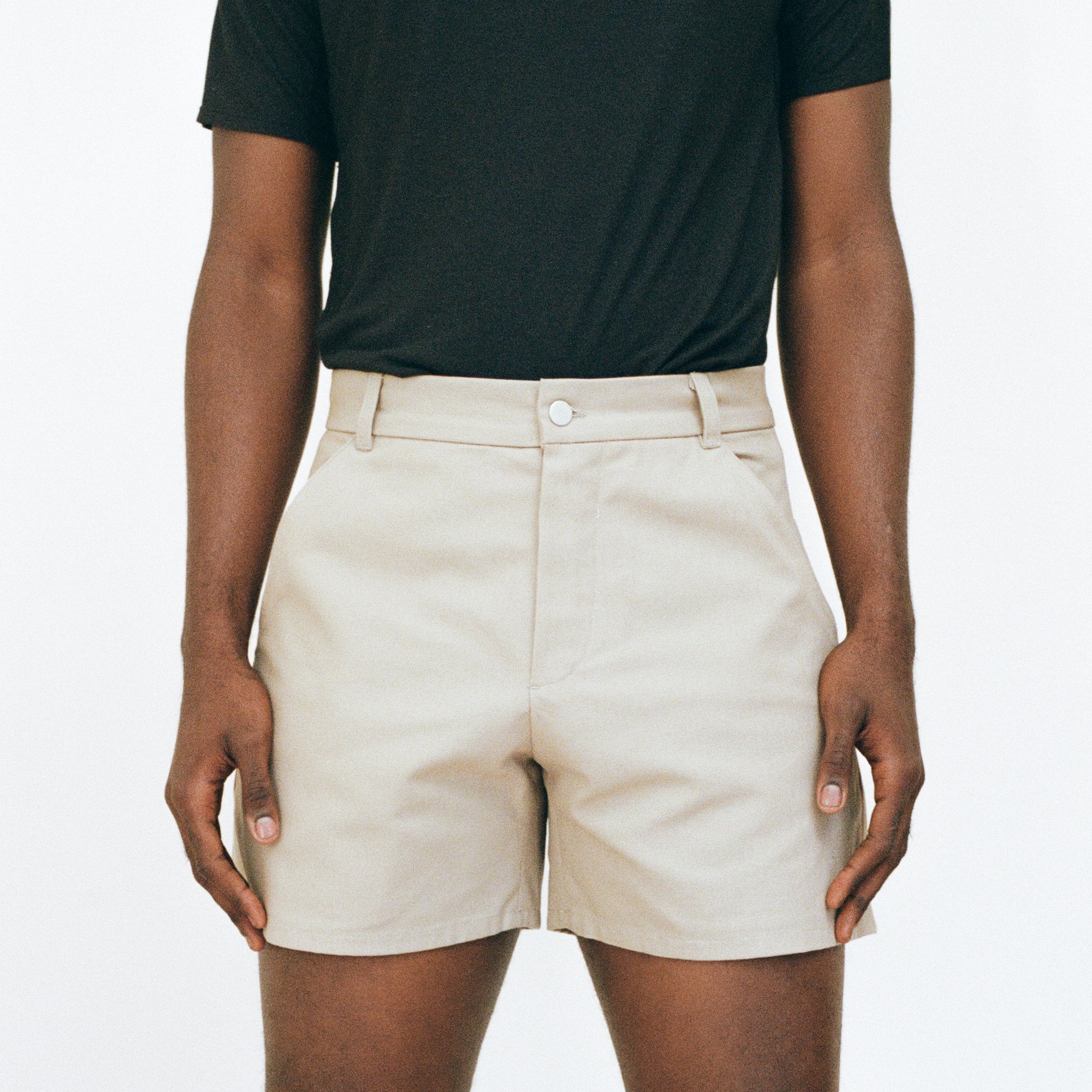 Sand Deep-Pocket Work Shorts