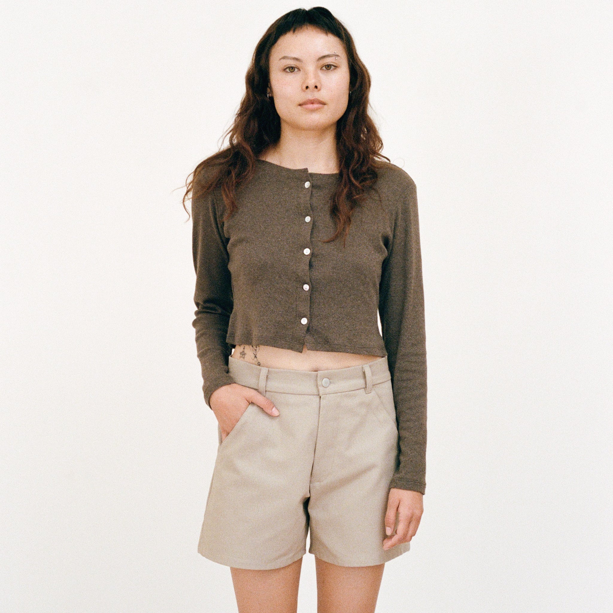 Sand Deep-Pocket Work Shorts