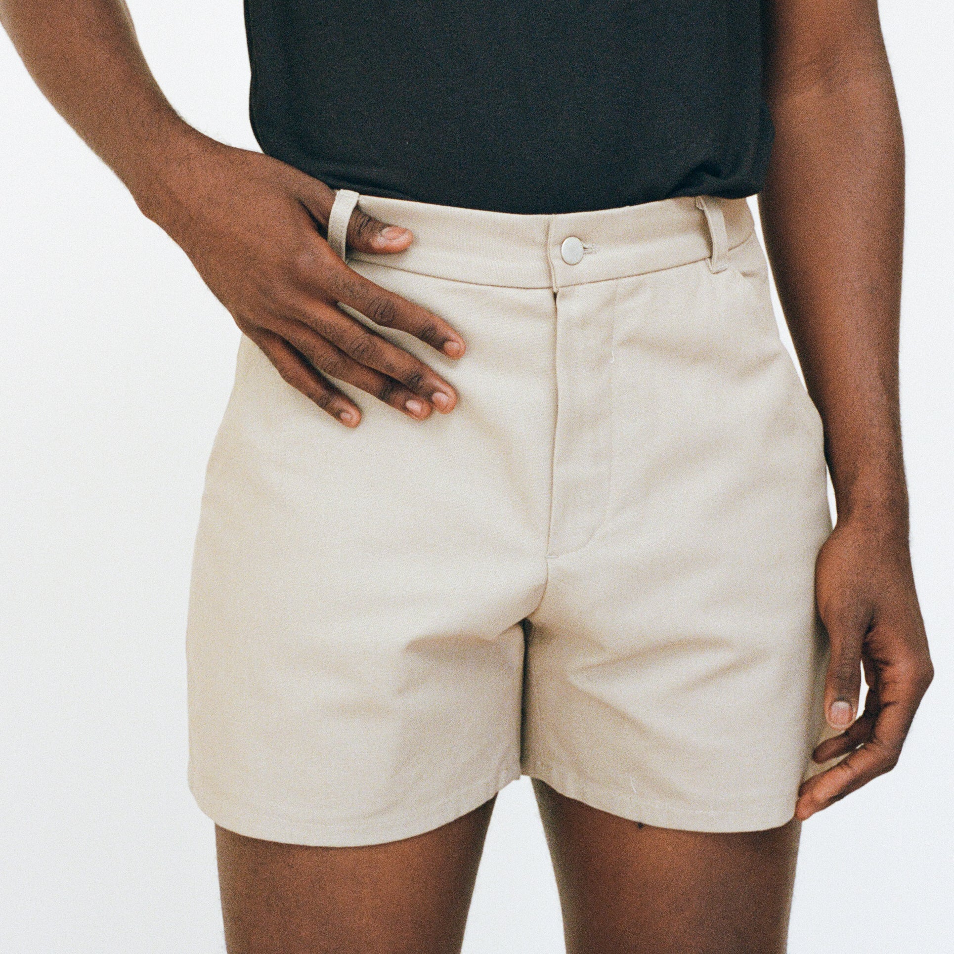 Sand Deep-Pocket Work Shorts
